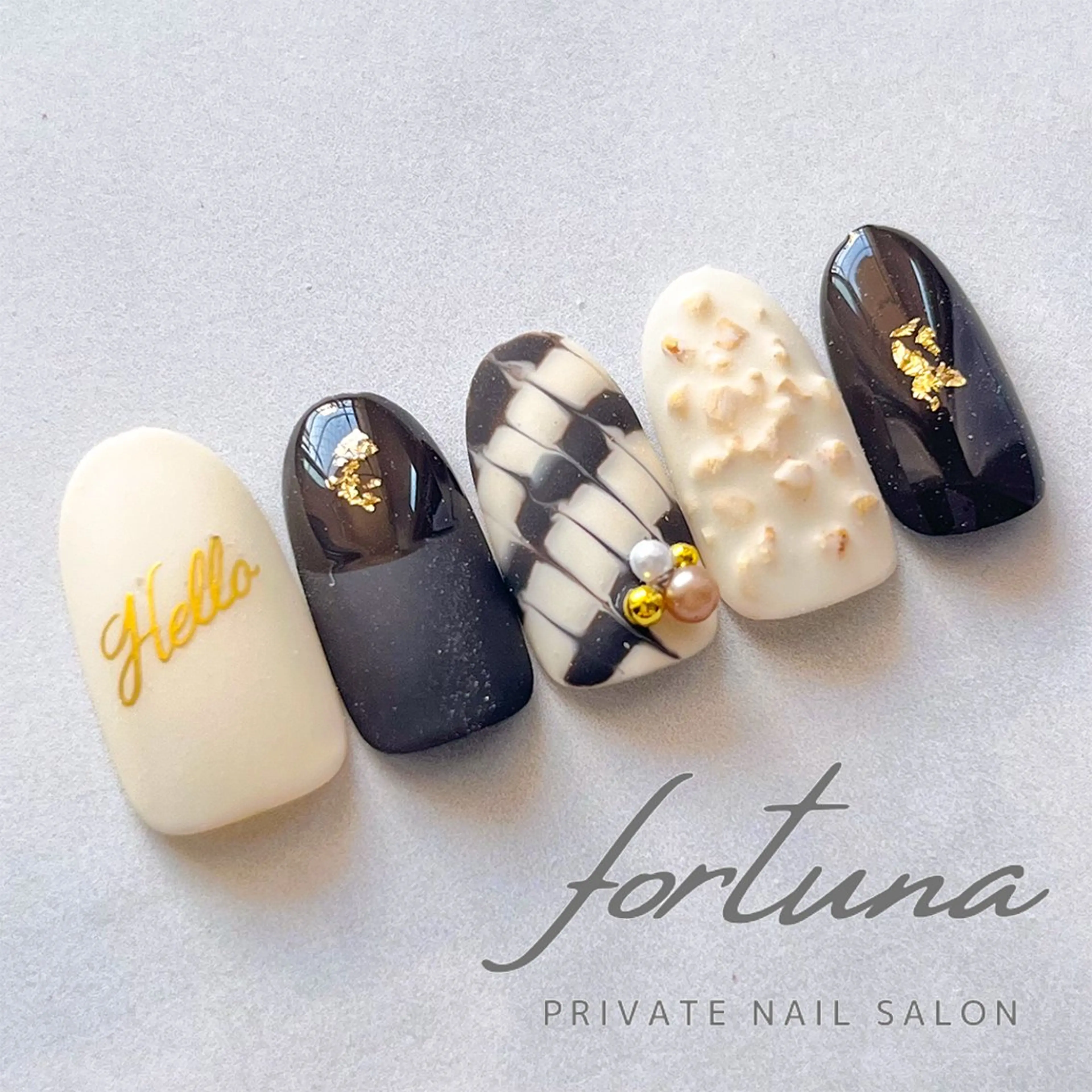 ネイル バレンタイン fortuna 武藤裕美のネイルデザイン