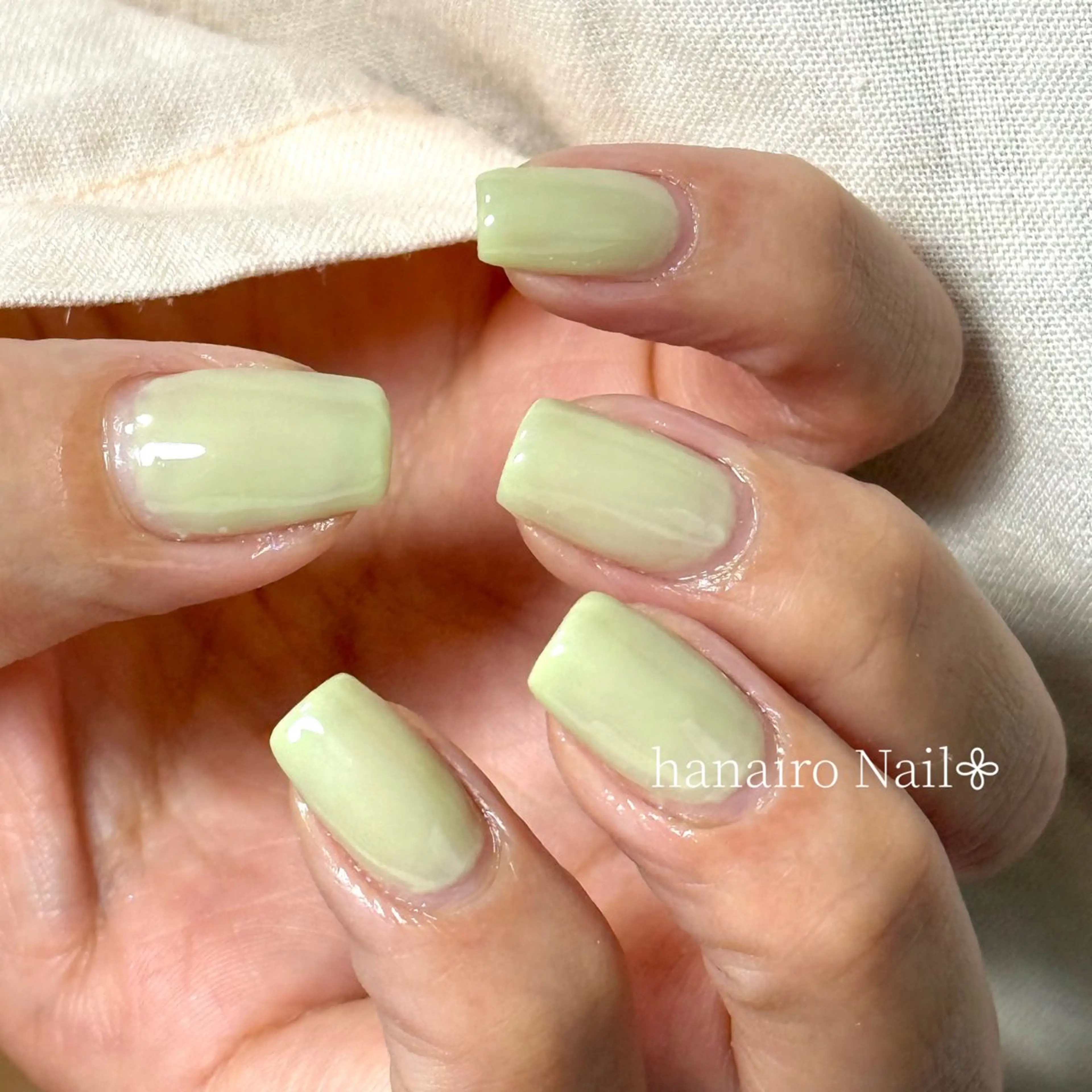 カラー ハンドネイル hanairo Nailのネイルデザイン