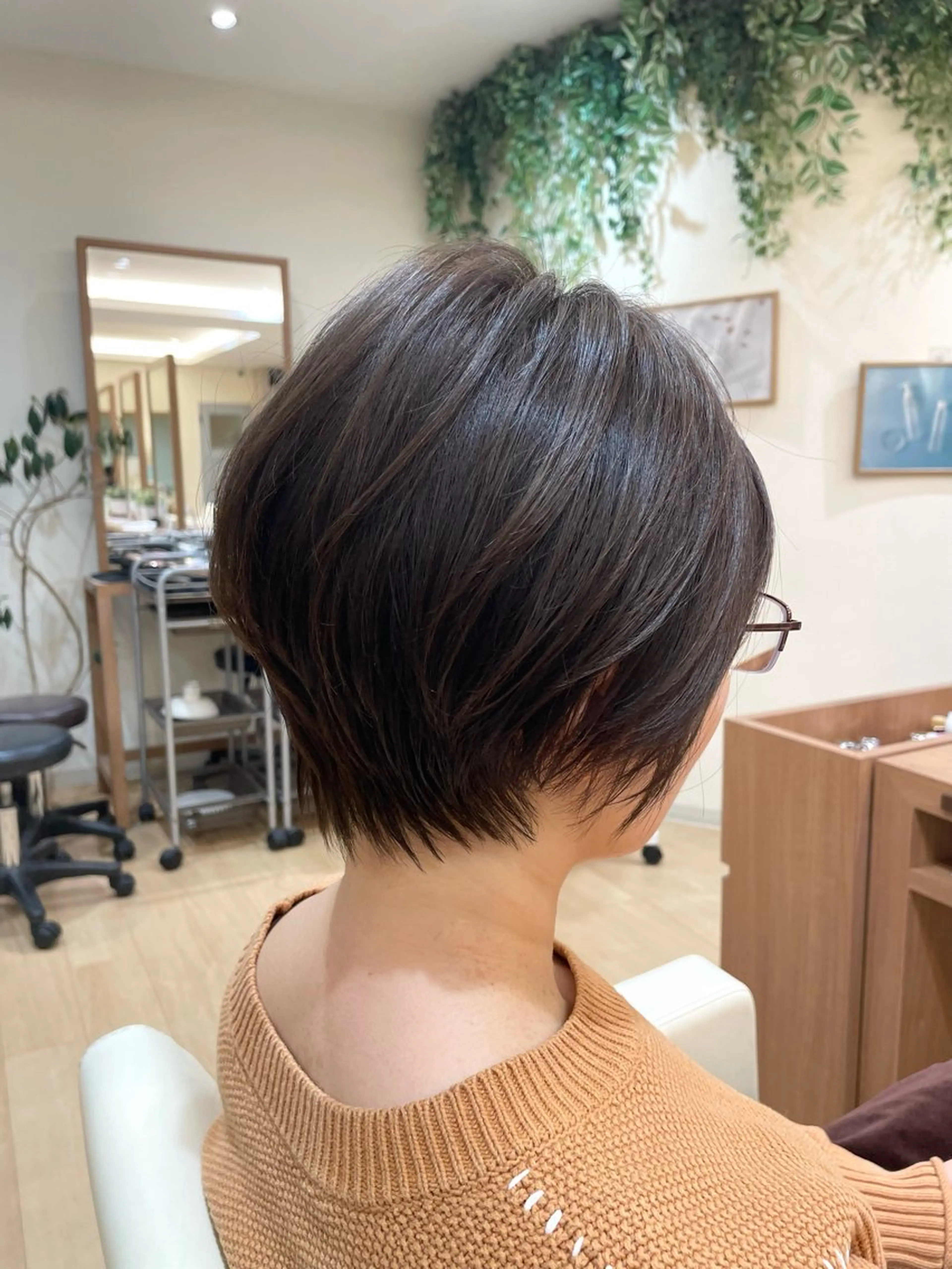 ショートヘアの写真