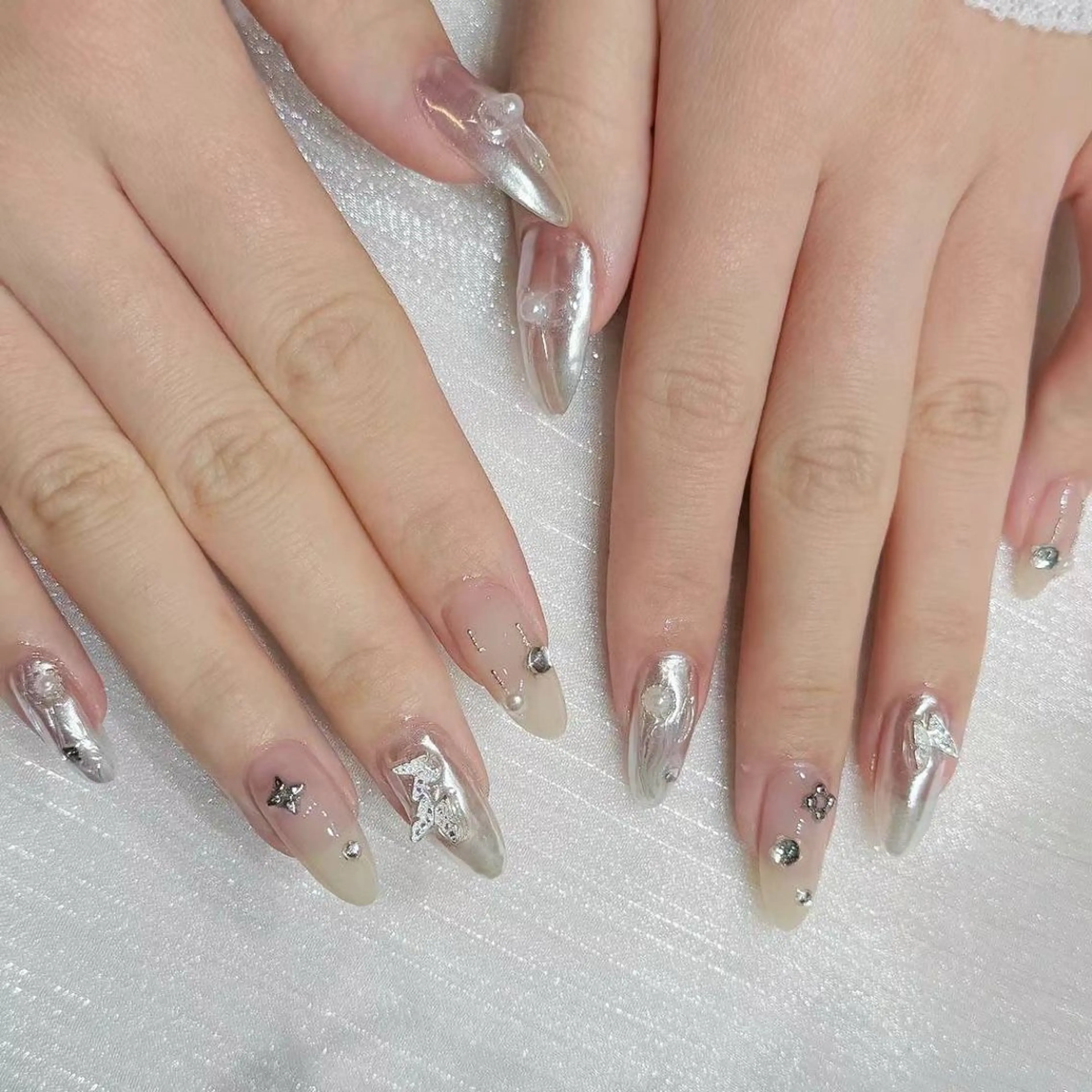 ネイル アートネイル フラワーネイル フットネイル ジェルネイル マグネットネイル Babarla nailのネイルデザイン