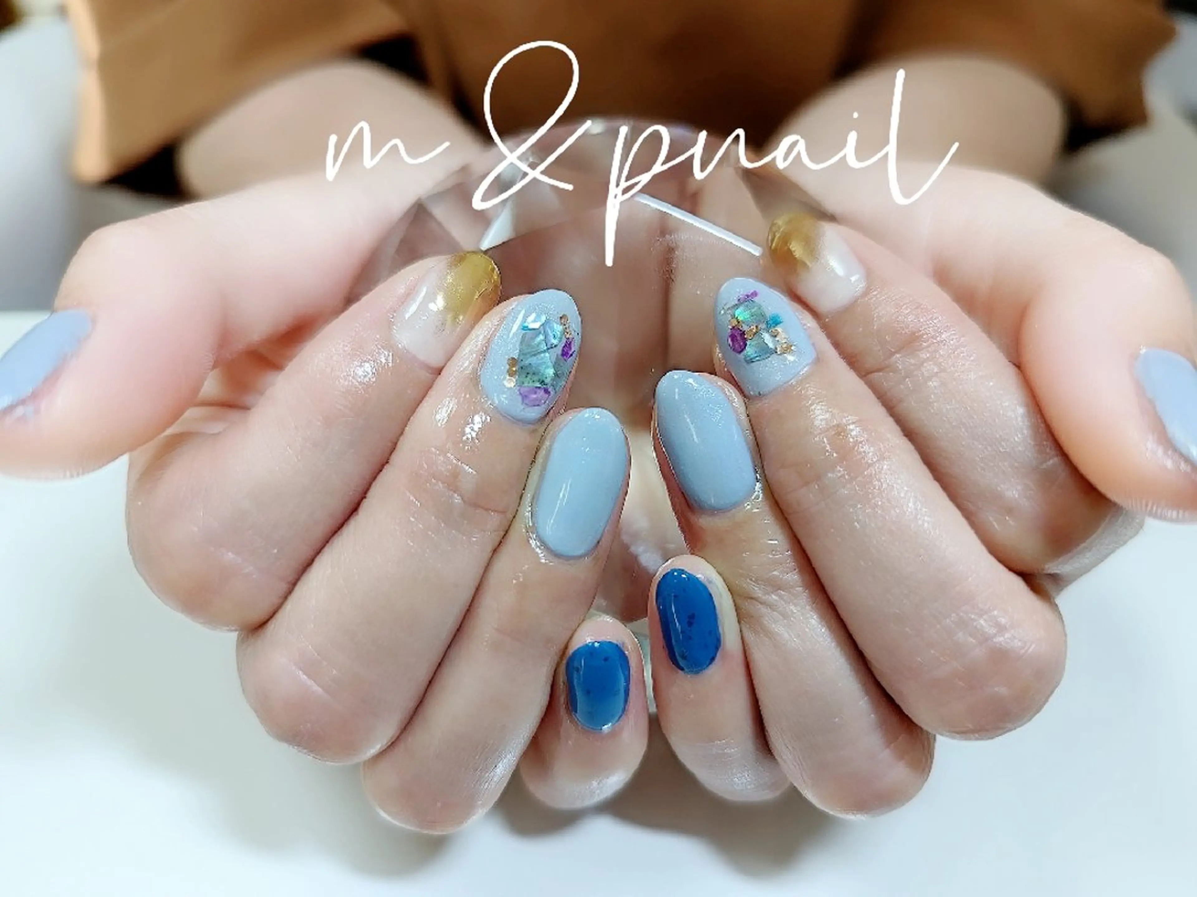 ネイル ニュアンスネイル m&pPrivate nailsalonのネイルデザイン