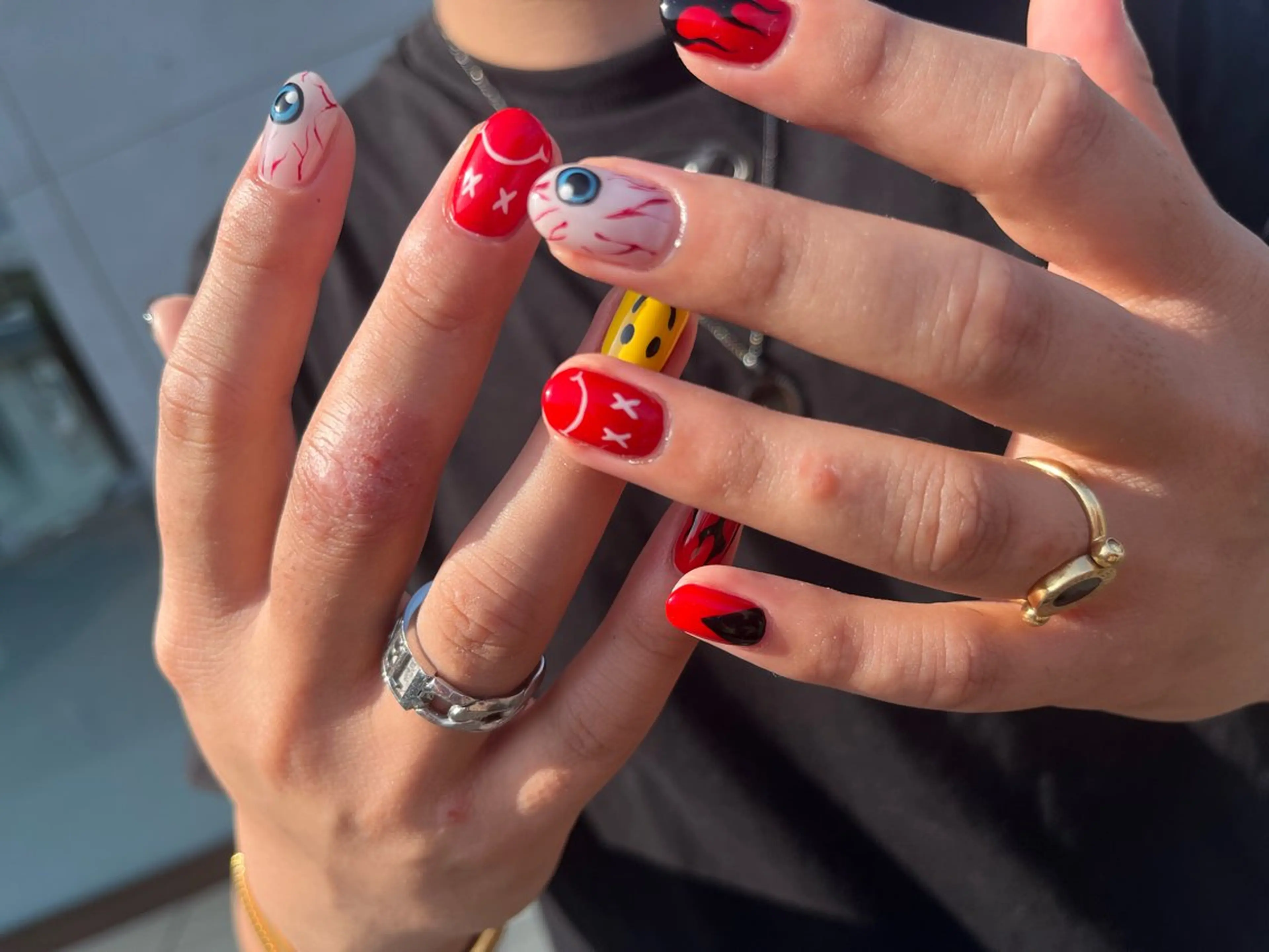 メンズ ネイル ハンドネイル GRANDEUR焼津 MEI🪼のネイルデザイン