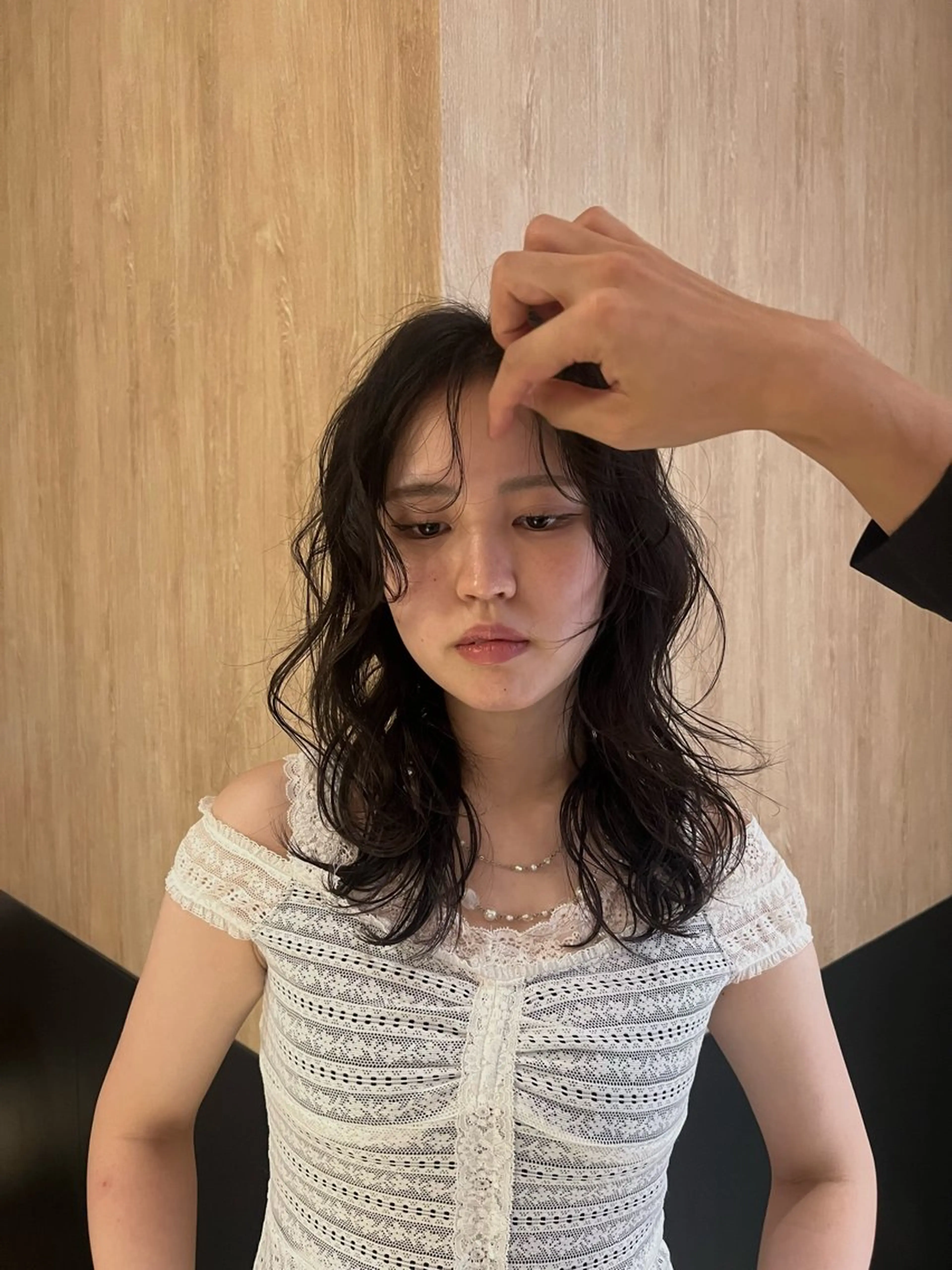 セミロング パーマ レイヤー/艶カラー /yuan⟡.·のヘアスタイル