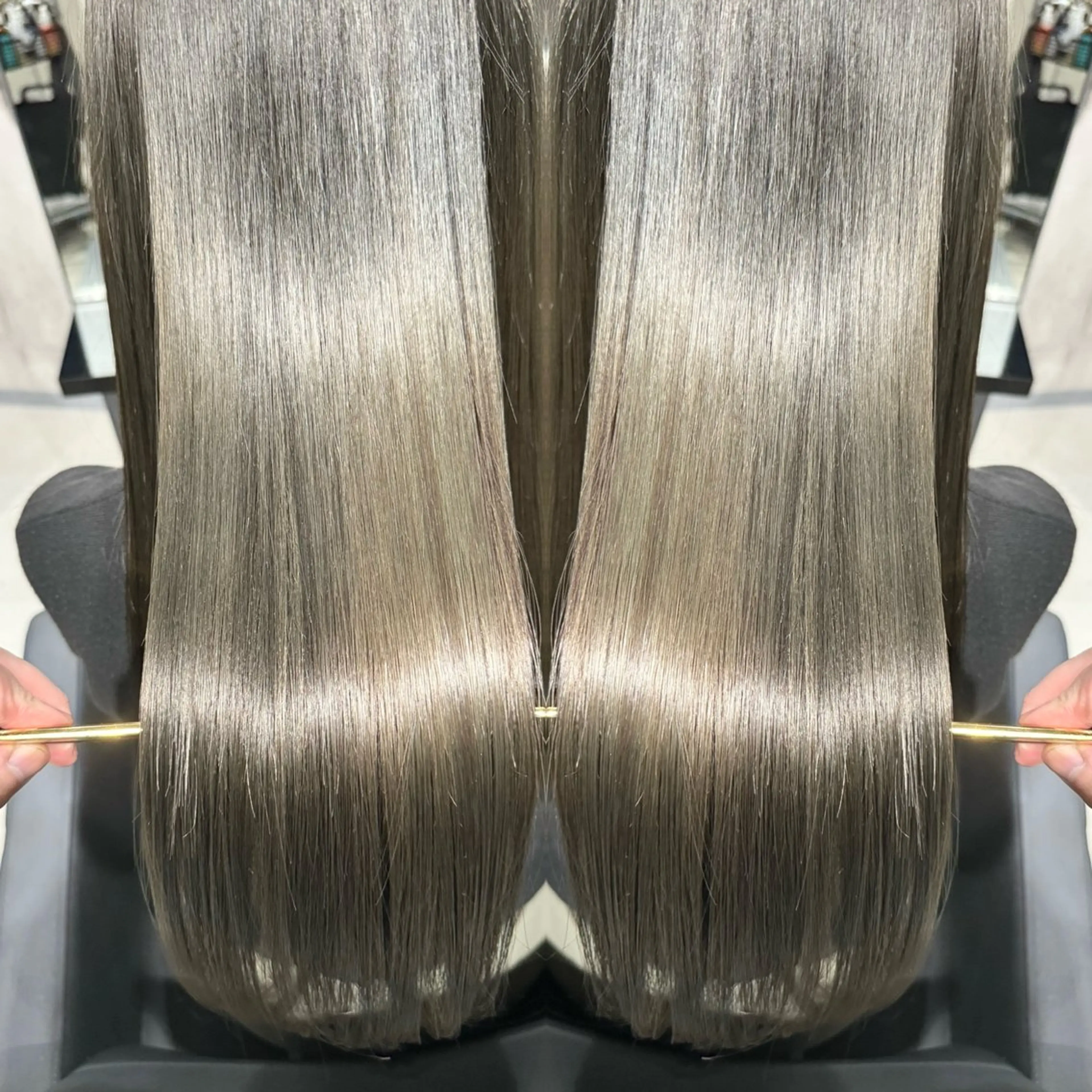 ロング 髪質改善 _WHITE京橋店所属・髪質改善_WHITE RYUSUKEのヘアスタイル