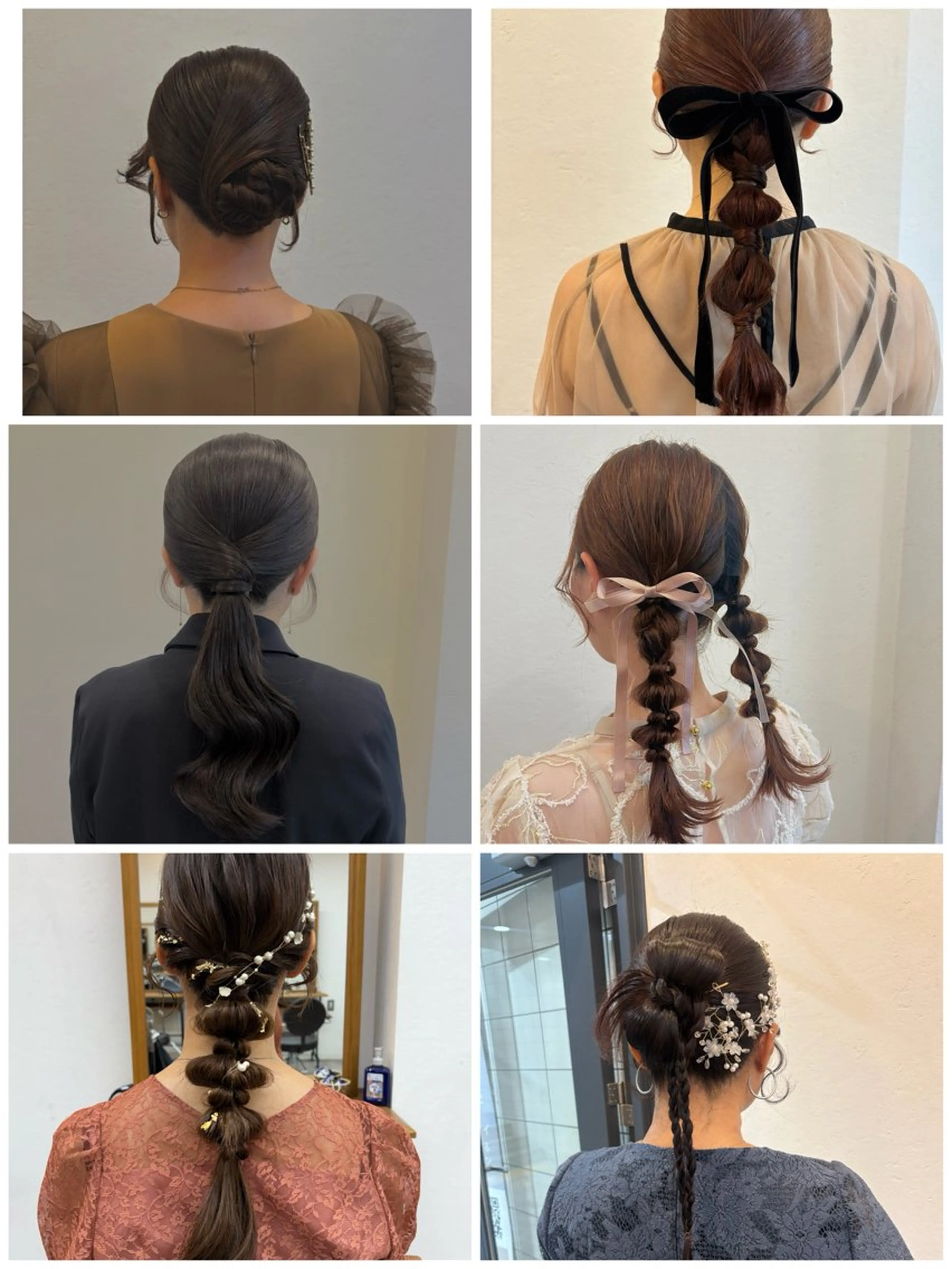 🩷イベントや結婚式に大人気🎀ヘアセットの写真