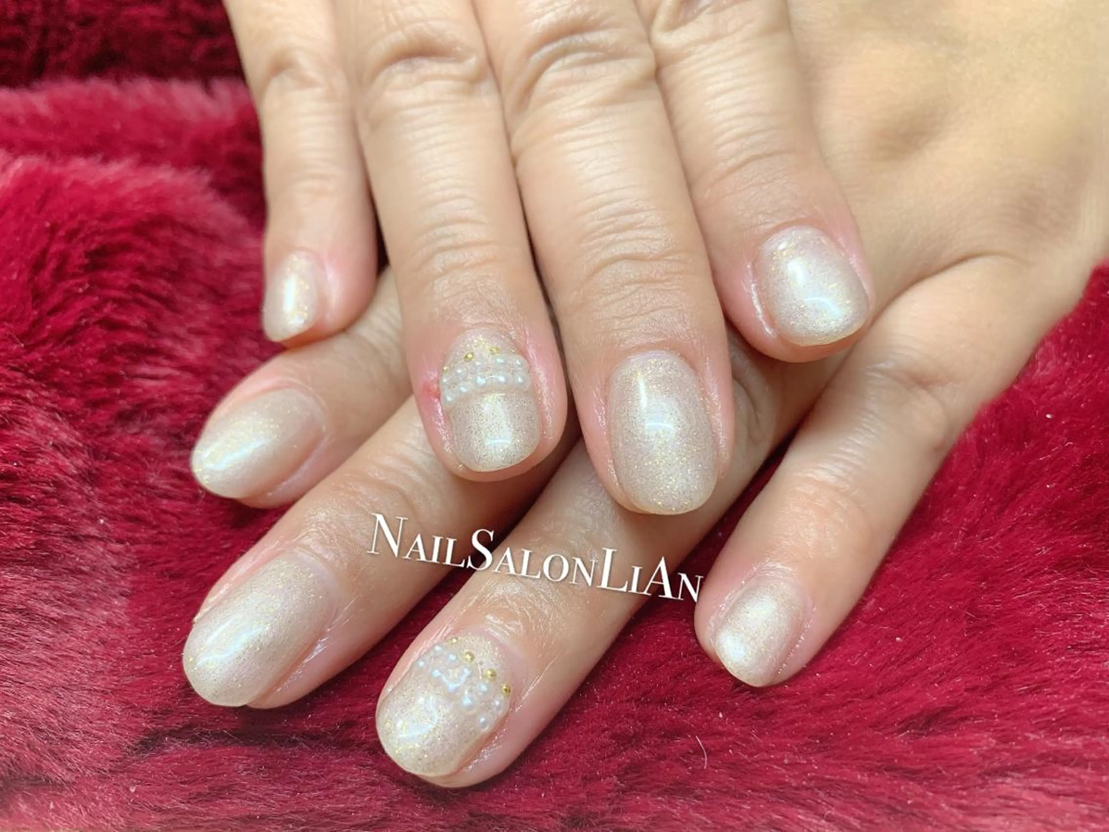 ネイル 持ち込み ハンドネイル NailSalon LiAnのネイルデザイン