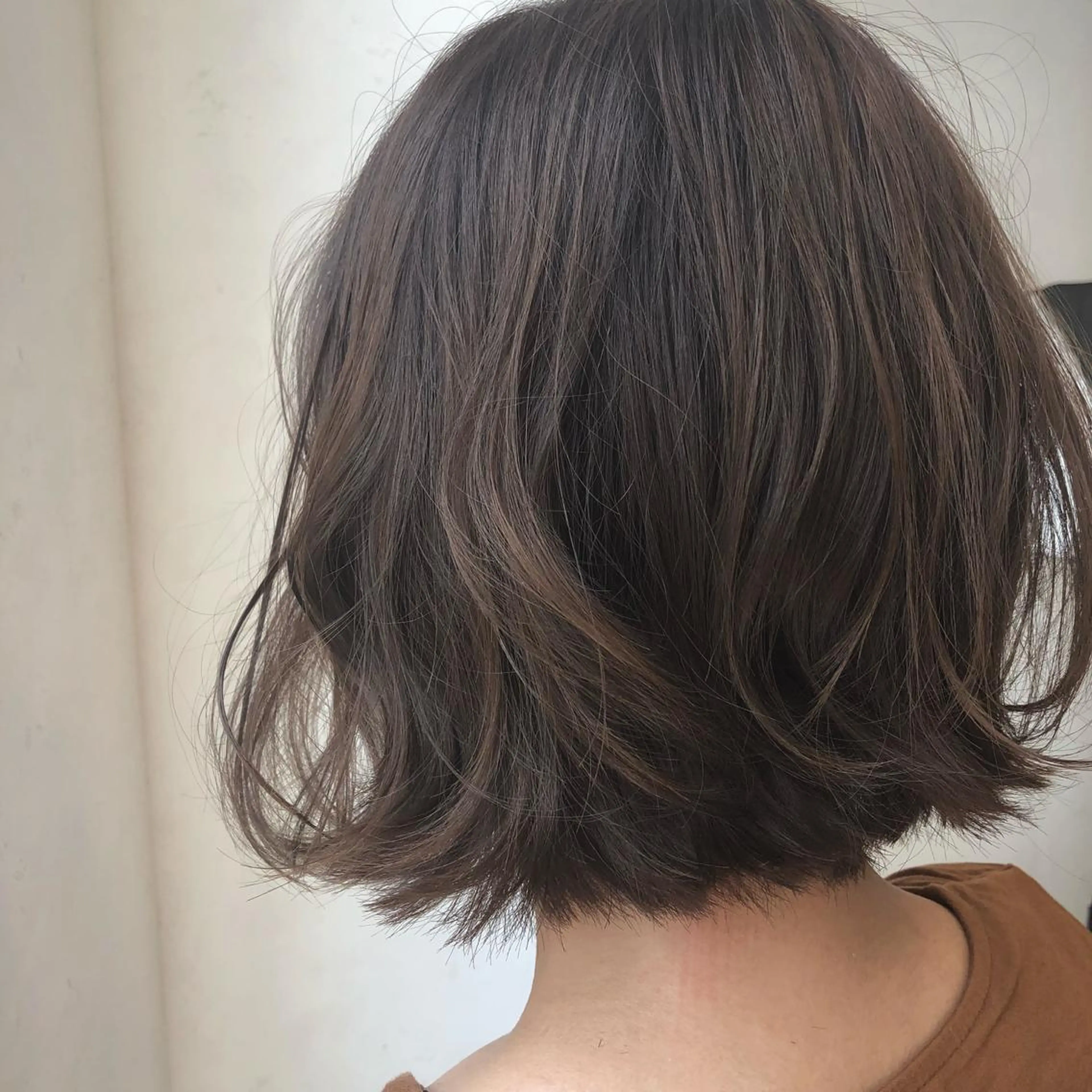 ミディアム カラー ベージュカラー TOWA 野村　コウダイのヘアスタイル