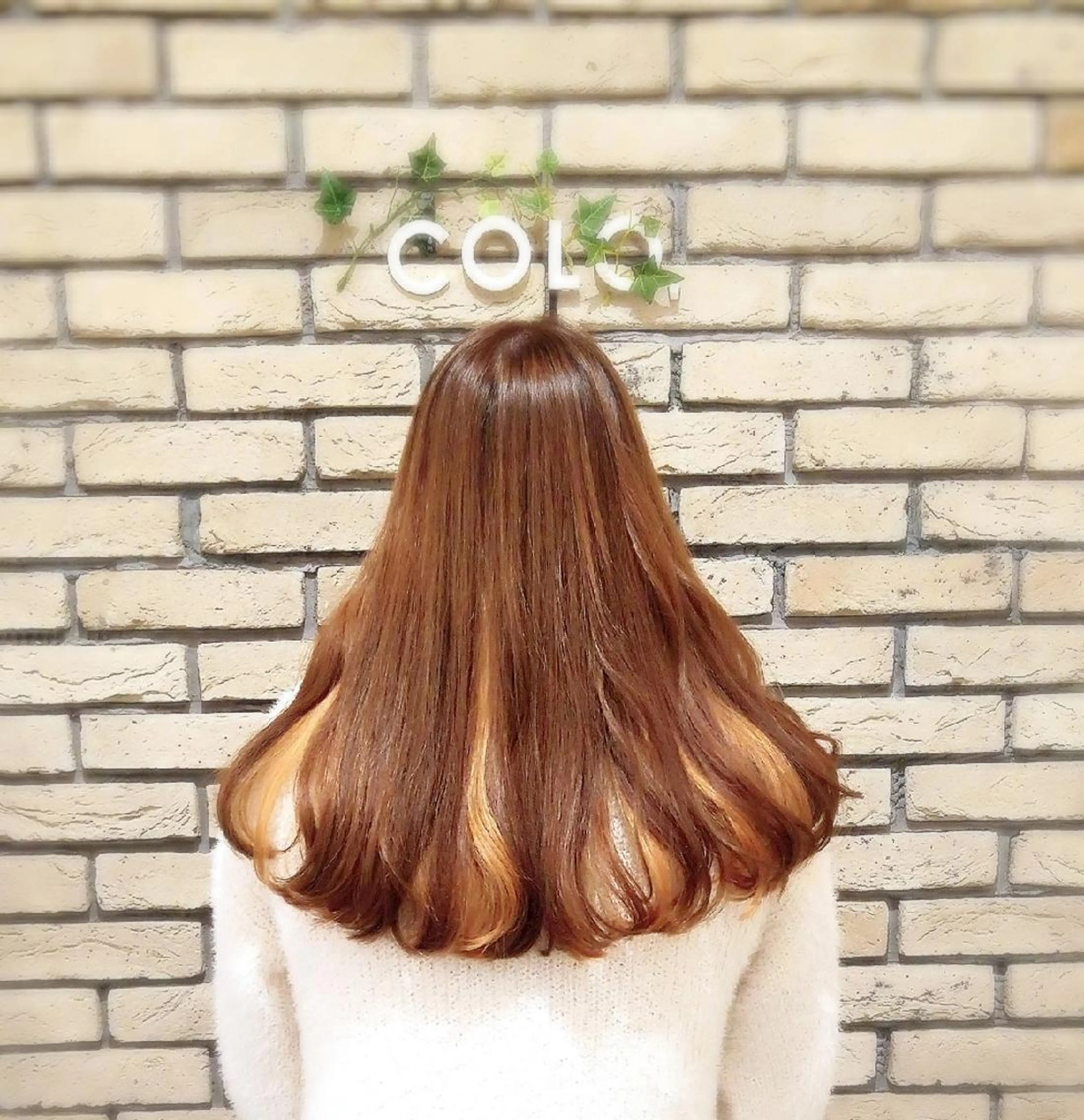 ロング カラー インナーカラー カット トリートメント 🇰🇷透明感×ハイ トーン🌟tomoのヘアスタイル