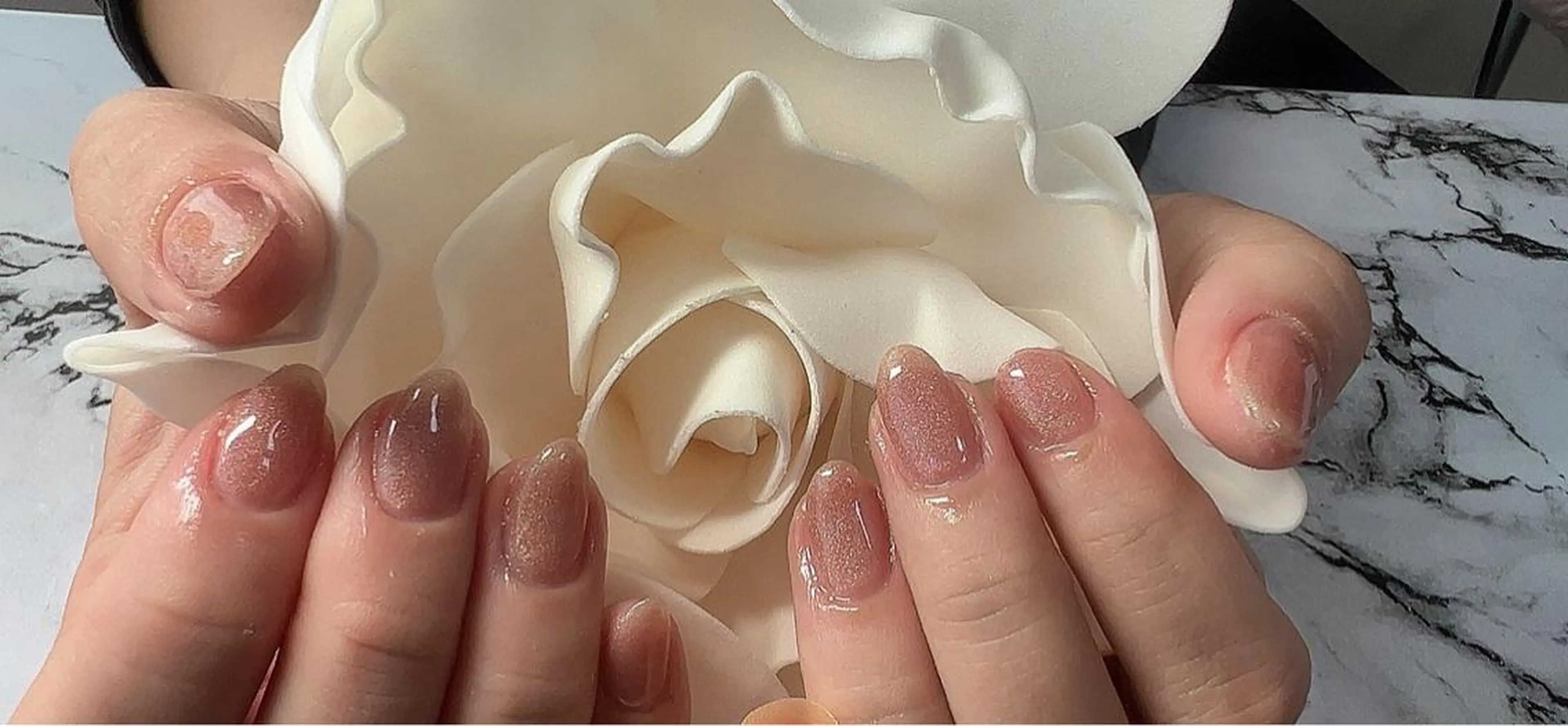 ネイル シンプルネイル ハンドネイル Ruana Nailのネイルデザイン