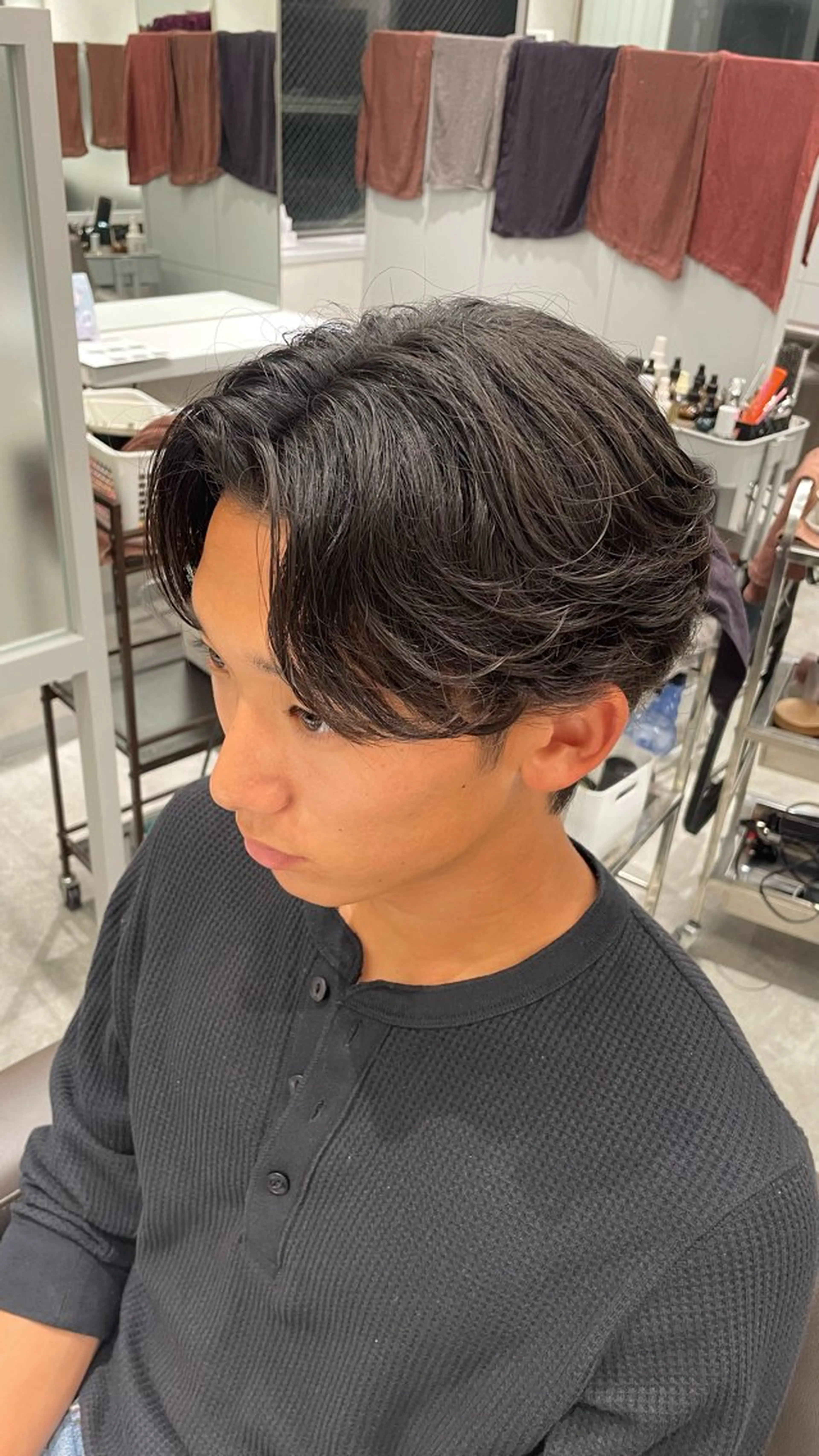 パーマ つよし 西梅田 / モデル募集中🍒のヘアスタイル