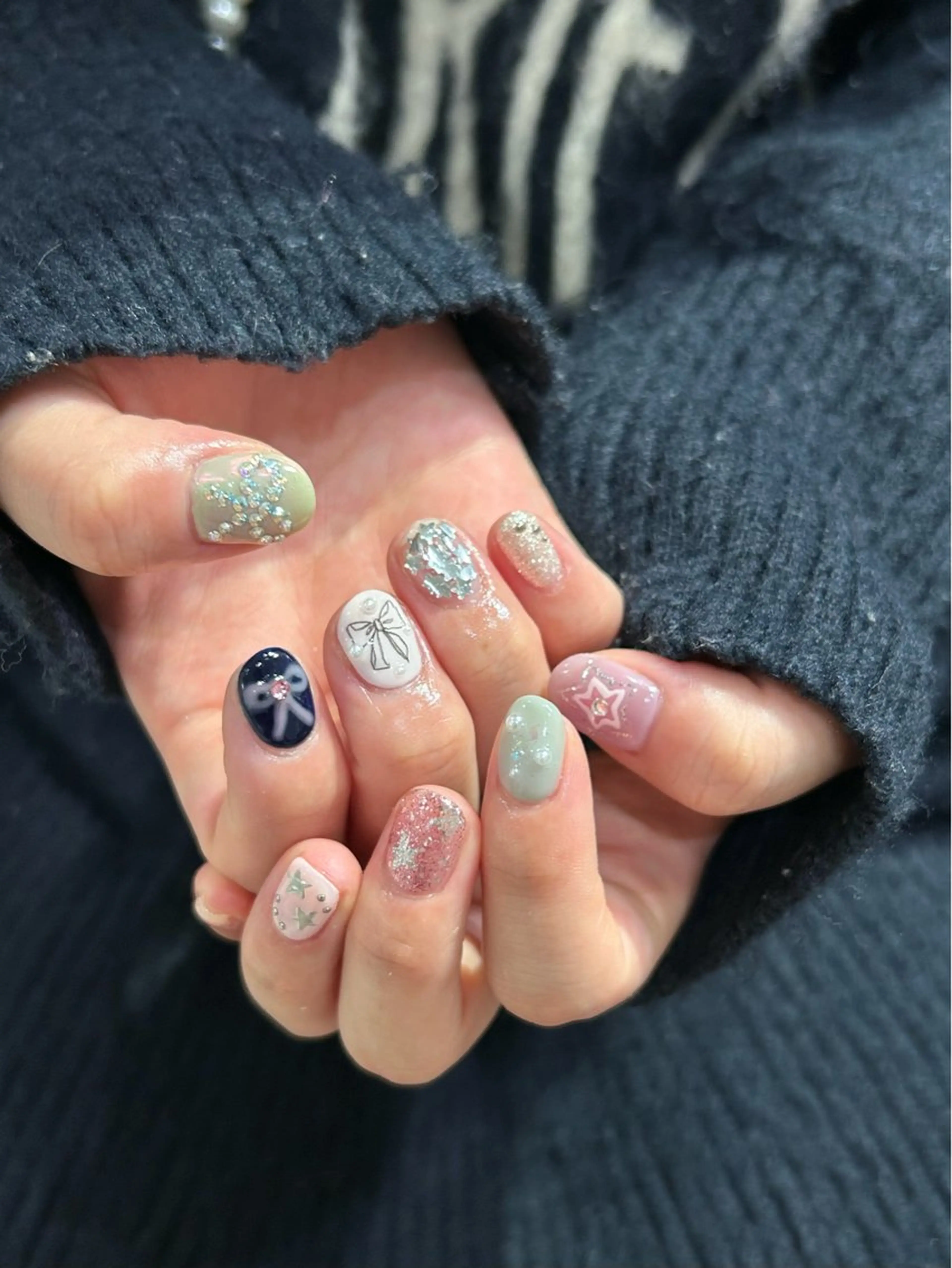 ネイル Merci万代店 hashimotoのネイルデザイン