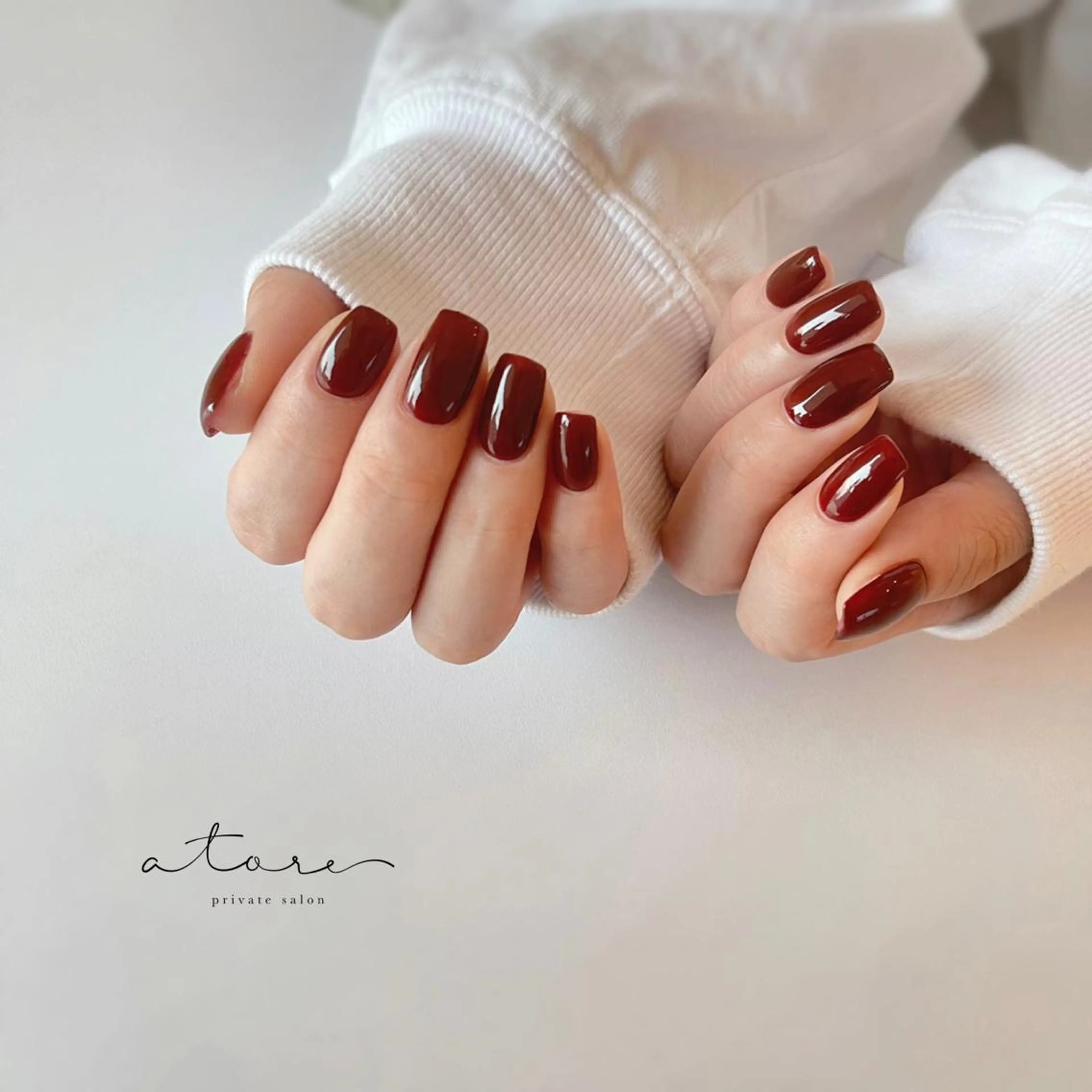 【ネイル】ハンドワンカラーオフあり💅の写真