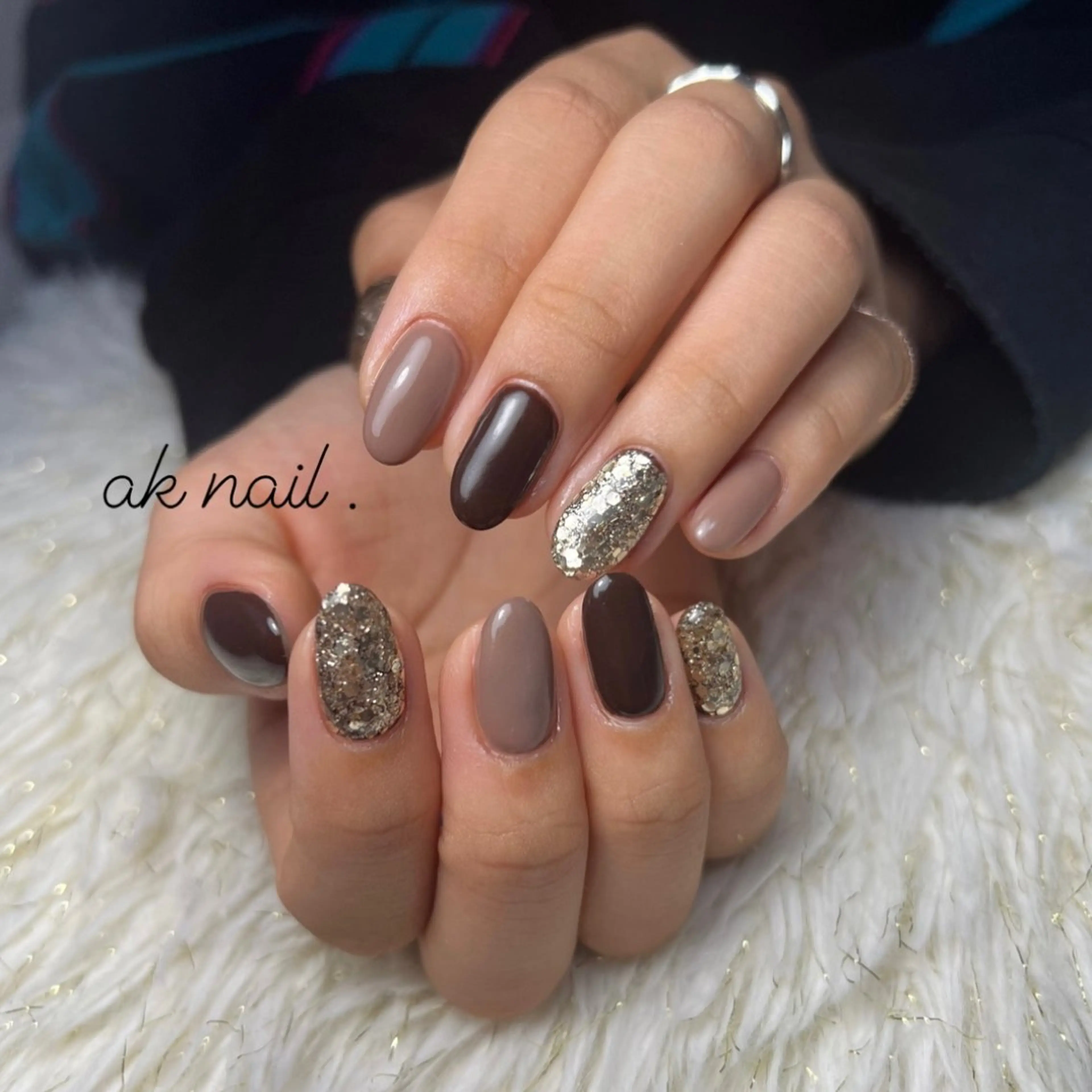 ネイル ハンドネイル ak nail .のネイルデザイン