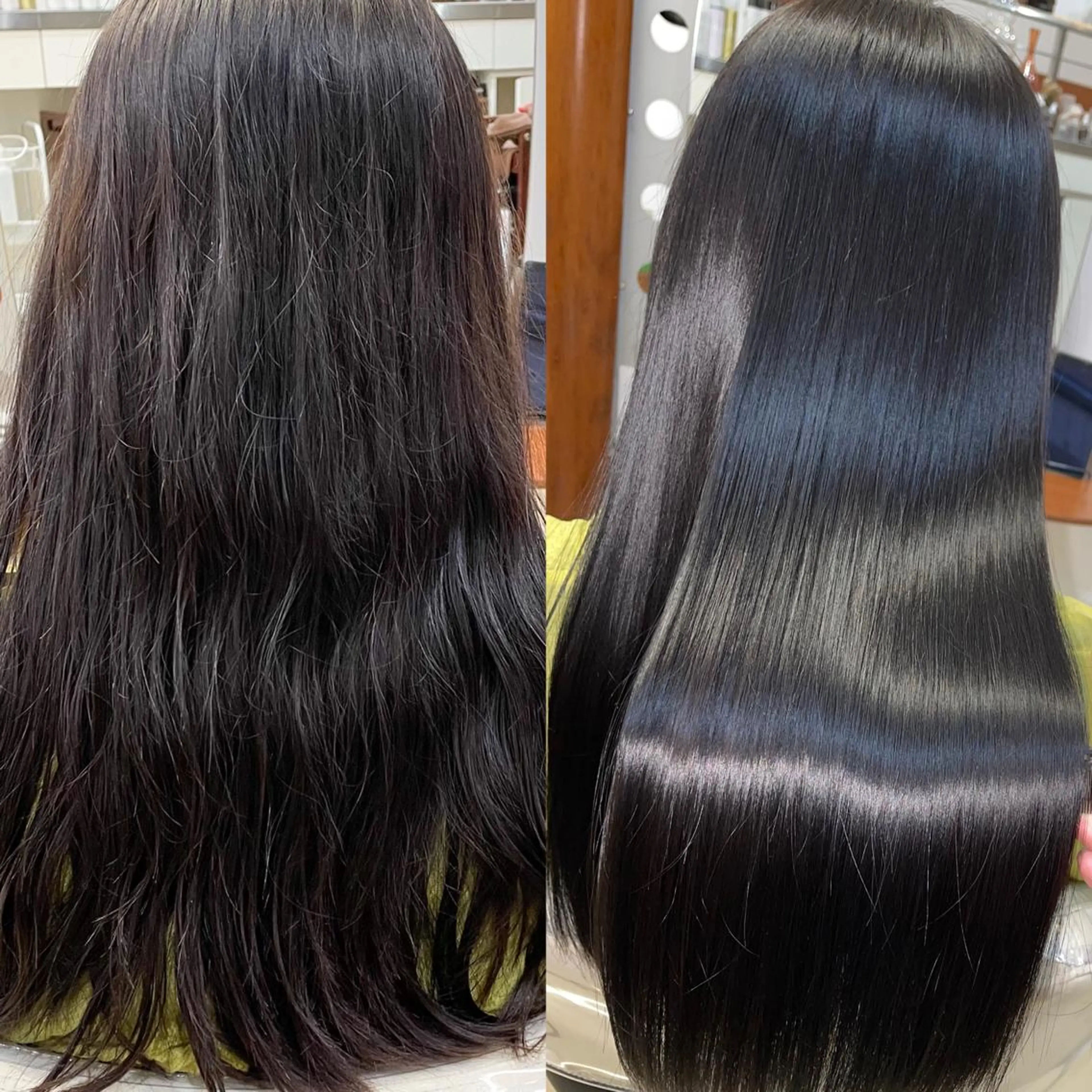 ロング パーマ 縮毛矯正 トリートメント 縮毛矯正/髪質改善 /韓国風　山川春輝のヘアスタイル