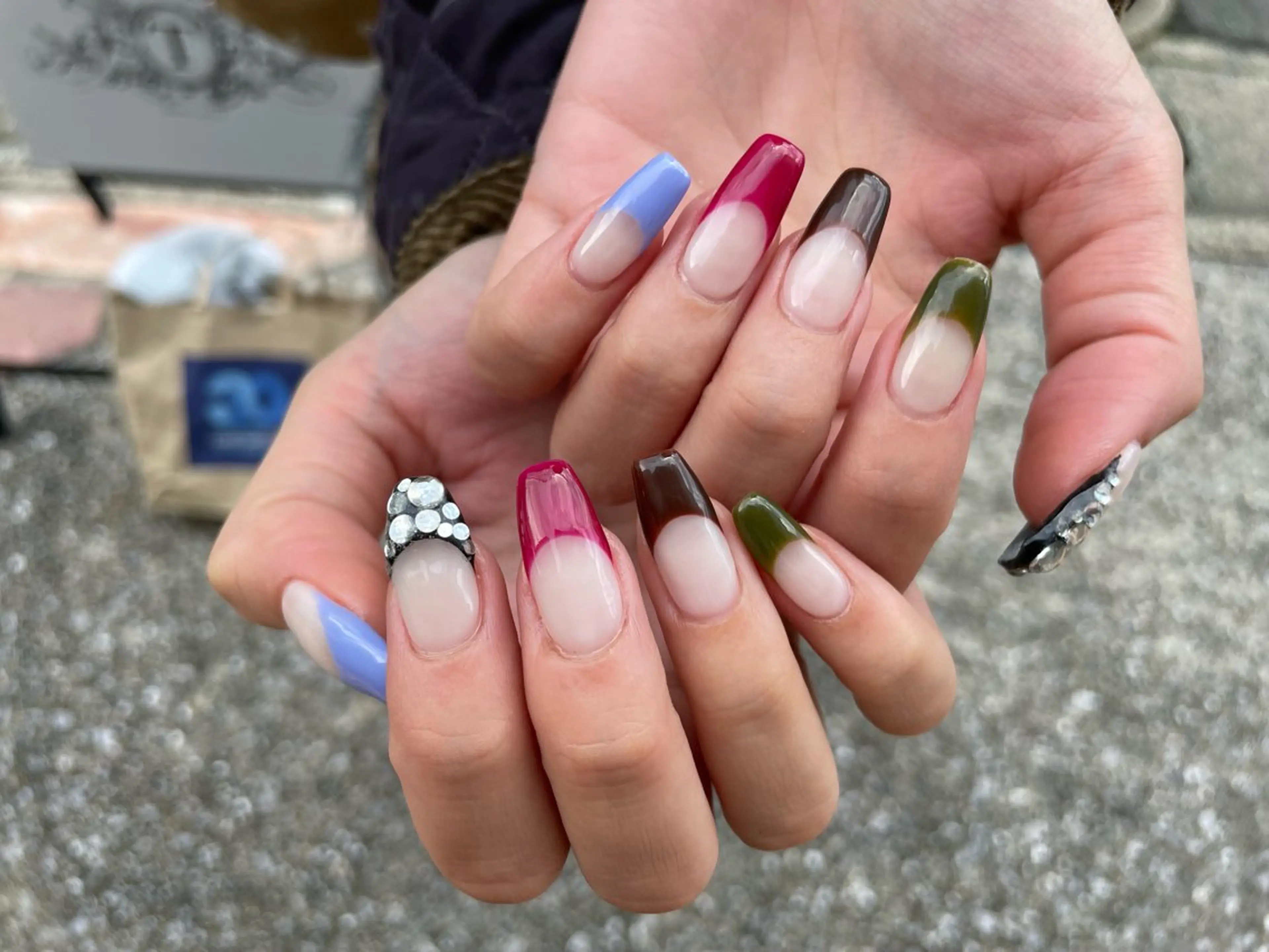 ネイル ハンドネイル total beauty TLIENGLE［ﾄﾘｱﾝｸﾞﾙ］所属・tliengle ［ﾄﾘｱﾝｸﾞﾙ］のネイルデザイン