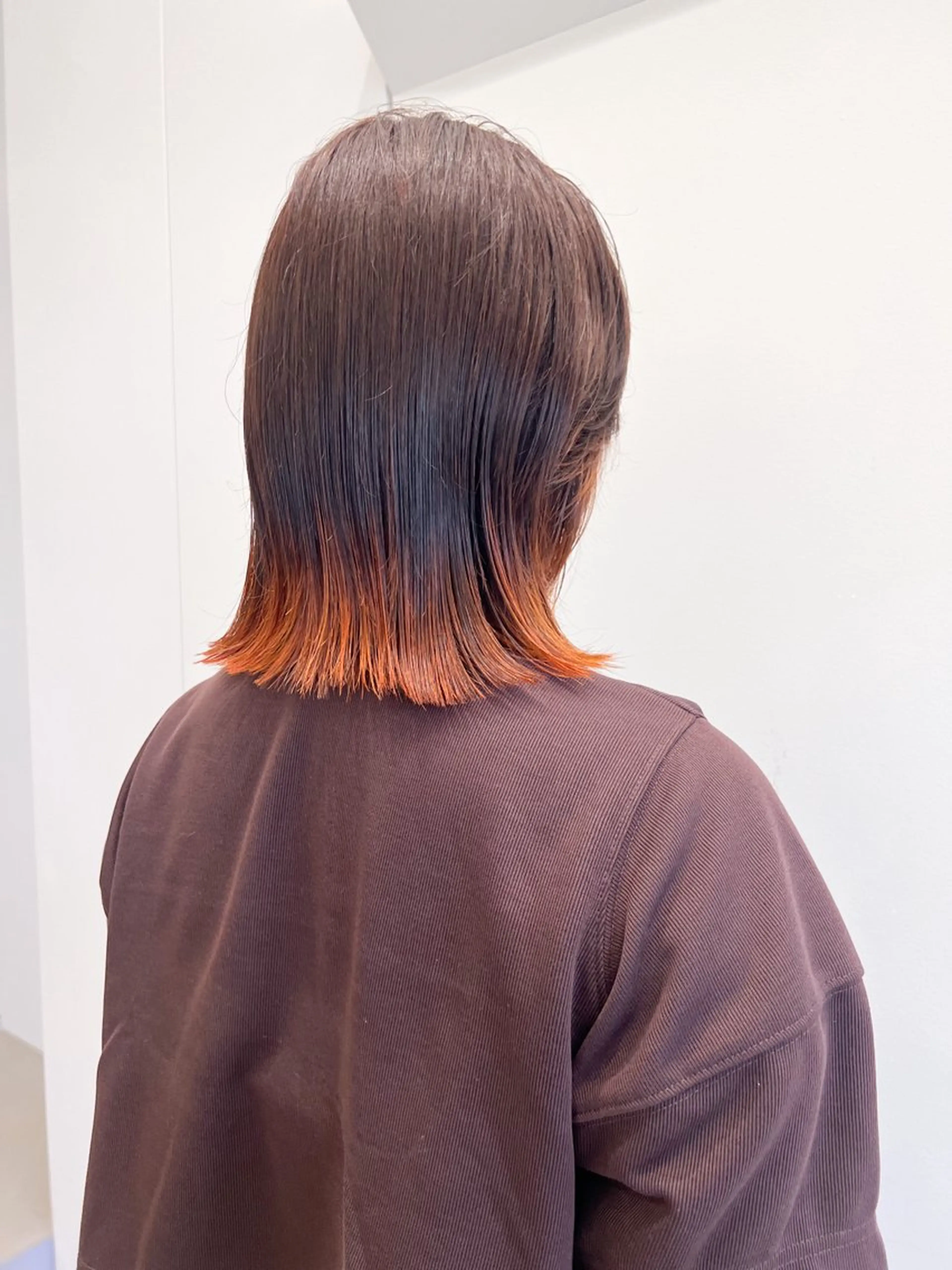 ミディアム カラー 似合わせカット🫧 /パーマRINAのヘアスタイル