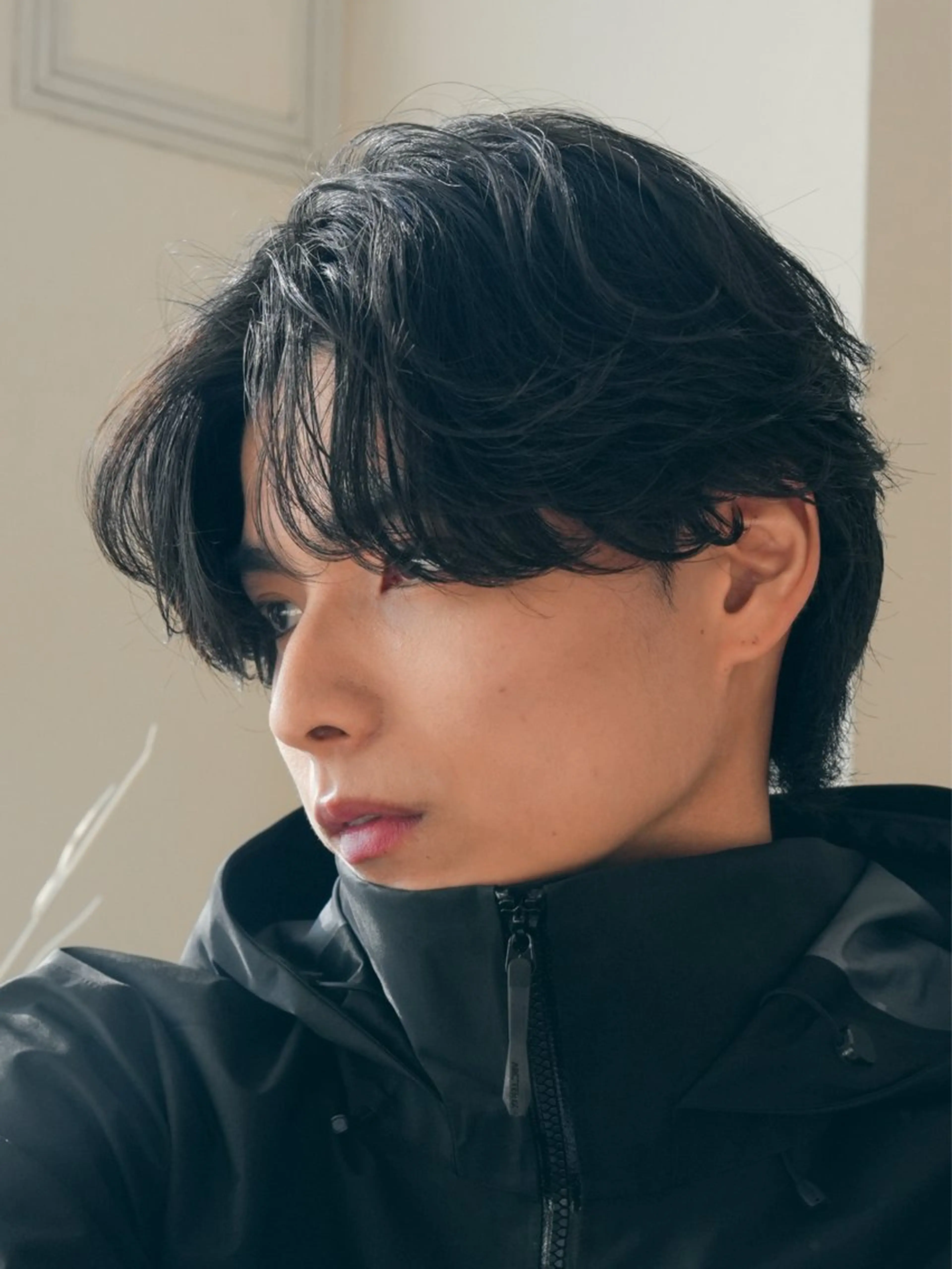 パーマ メンズ センターパート マッシュ メンズパーマ プードルパーマ メンズツイストパーマ 仙台フェザーパーマ/ fifth/遠藤楓雅のヘアスタイル