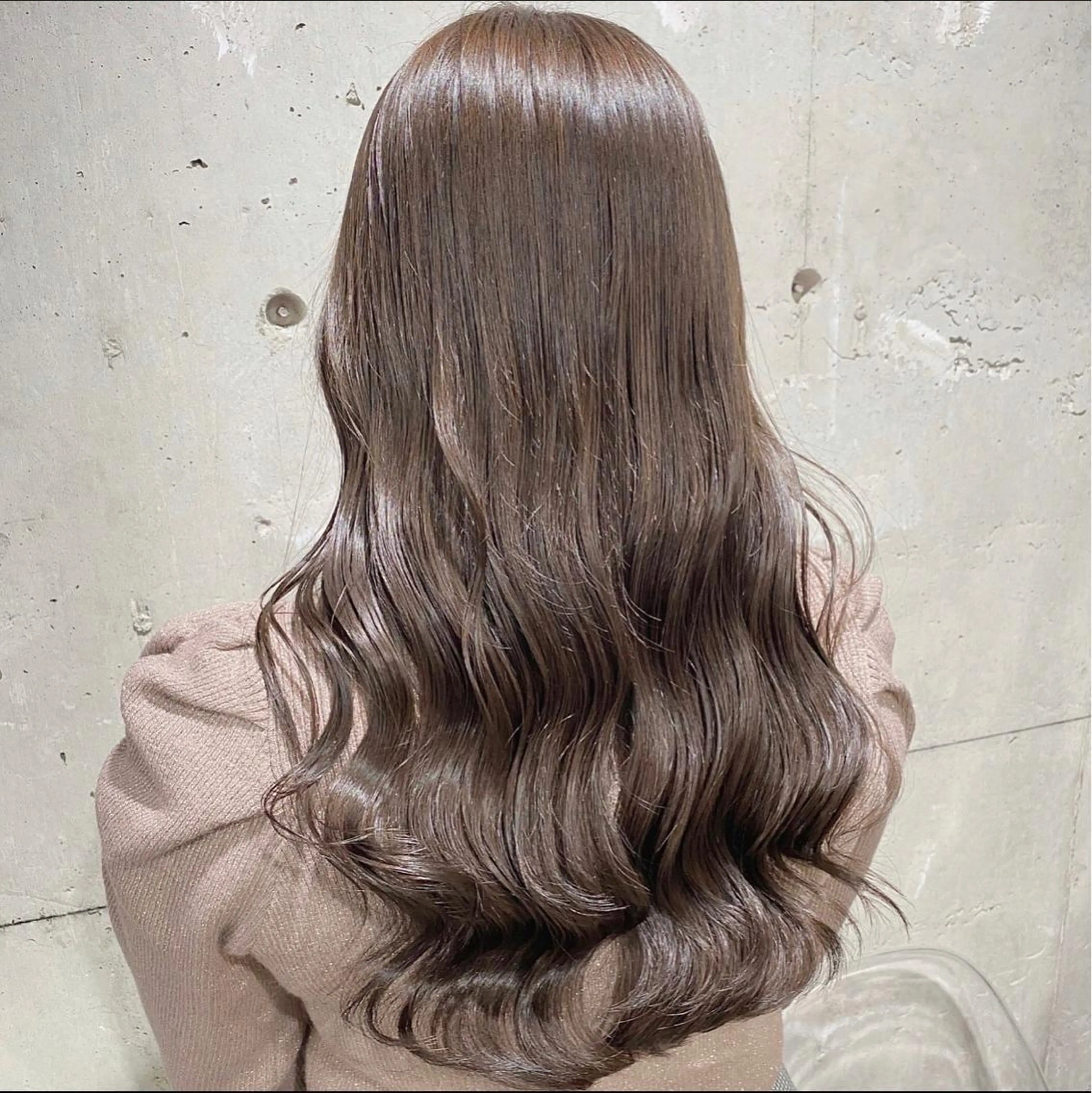 ミディアム カラー *モデル募集🤍横浜 透明感カラー🫧のヘアスタイル