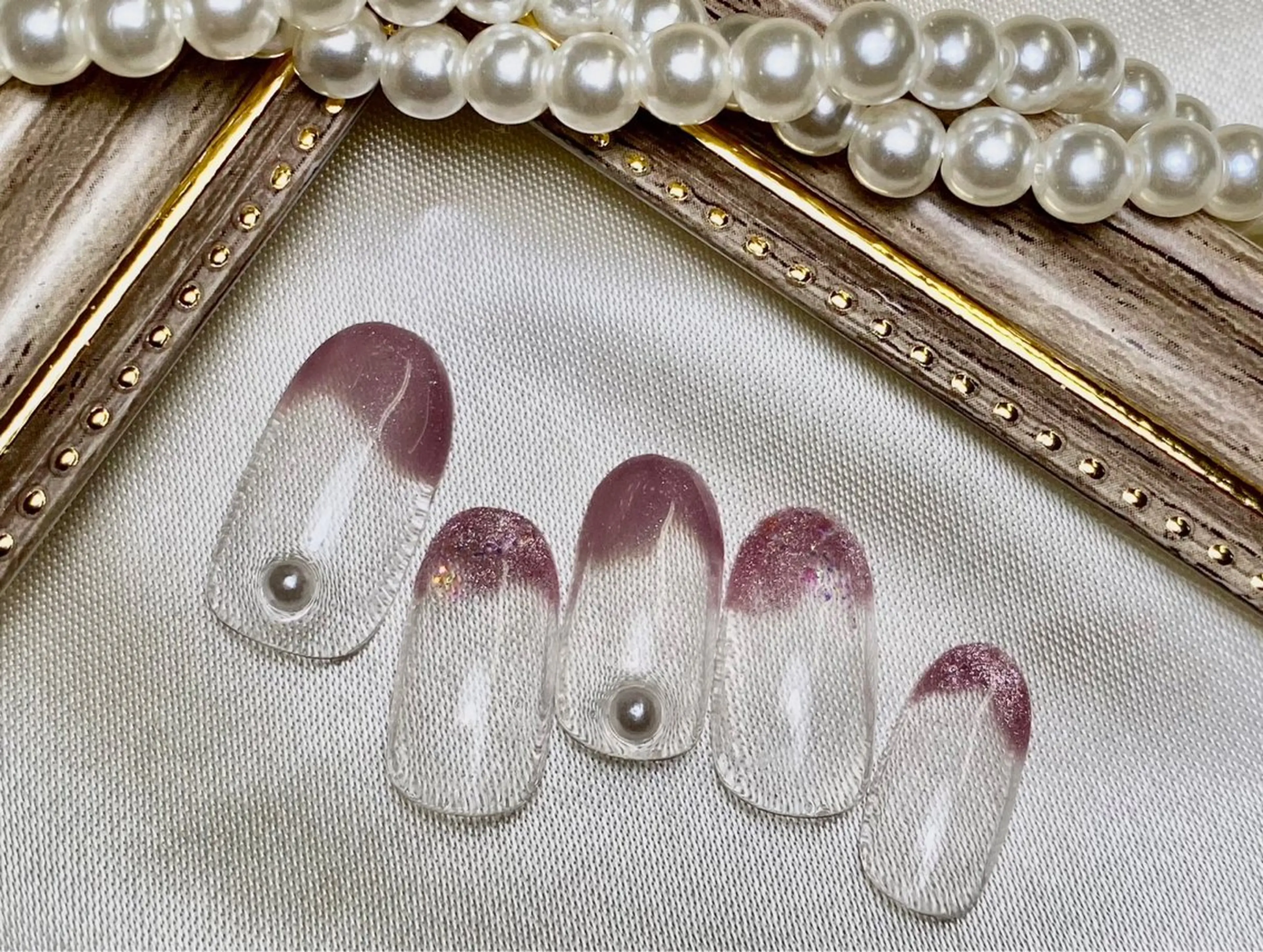 ネイル ハンドネイル プティリボン 武蔵小金井店のネイルデザイン