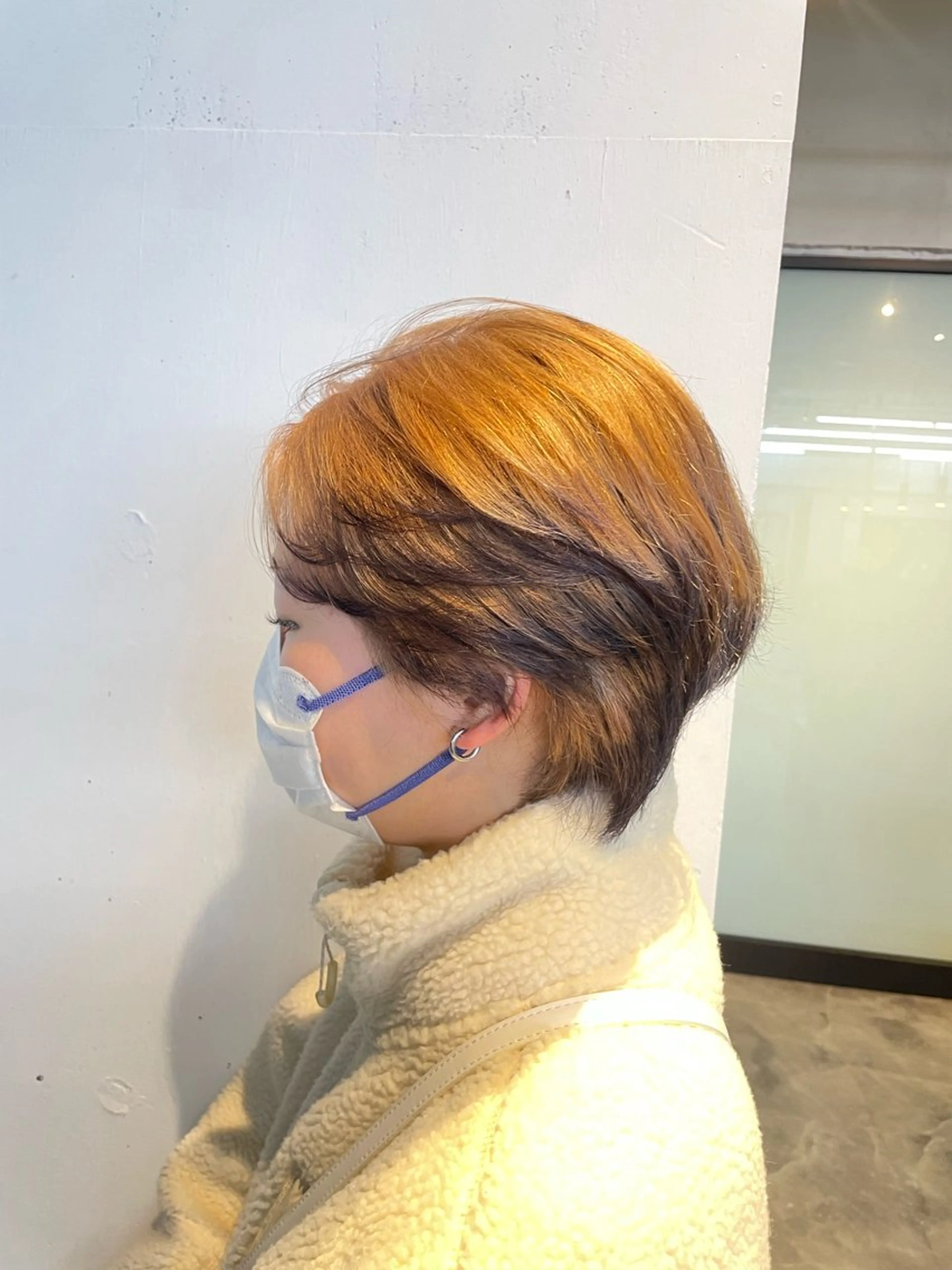 カラー ヘアカラー ハイトーンカラー🩵 指名多数💗横山聖奈のヘアスタイル