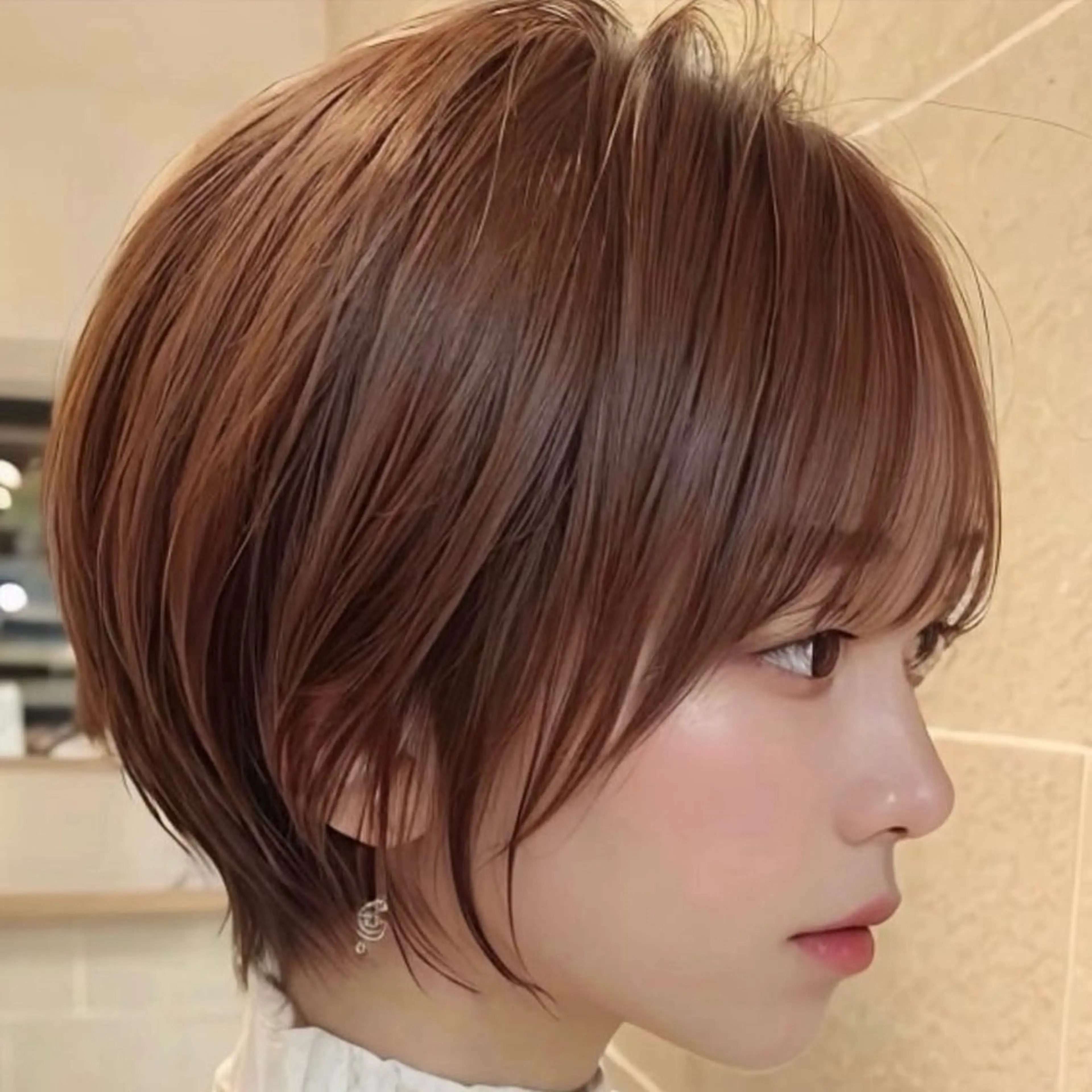 ショート ヘアアレンジ くびれヘア ショートヘア fifth Tokyo所属・fifth 石川 凪のヘアスタイル