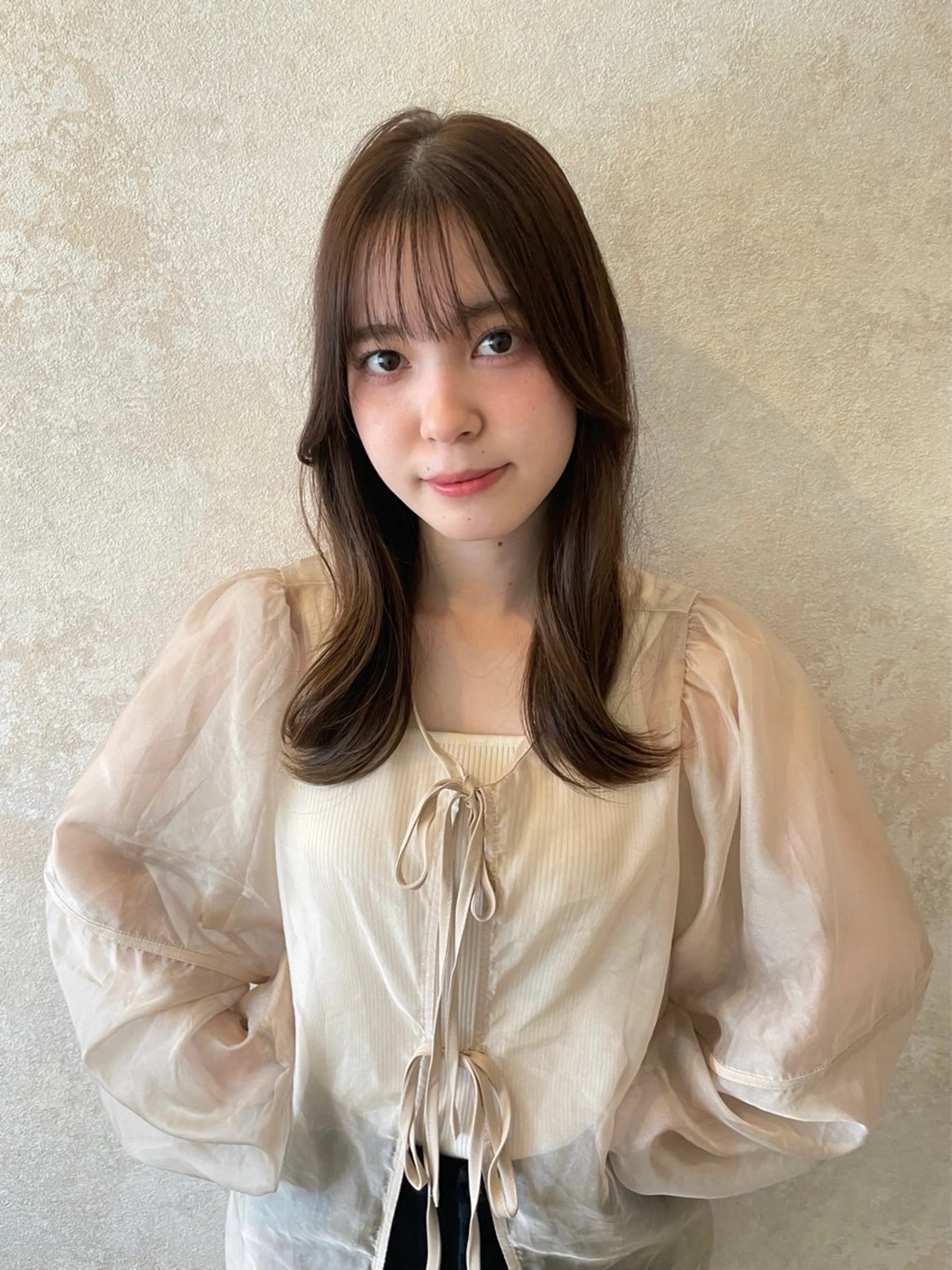 セミロング amoretto 中央駅店所属・amoretto narumi🧸のヘアスタイル