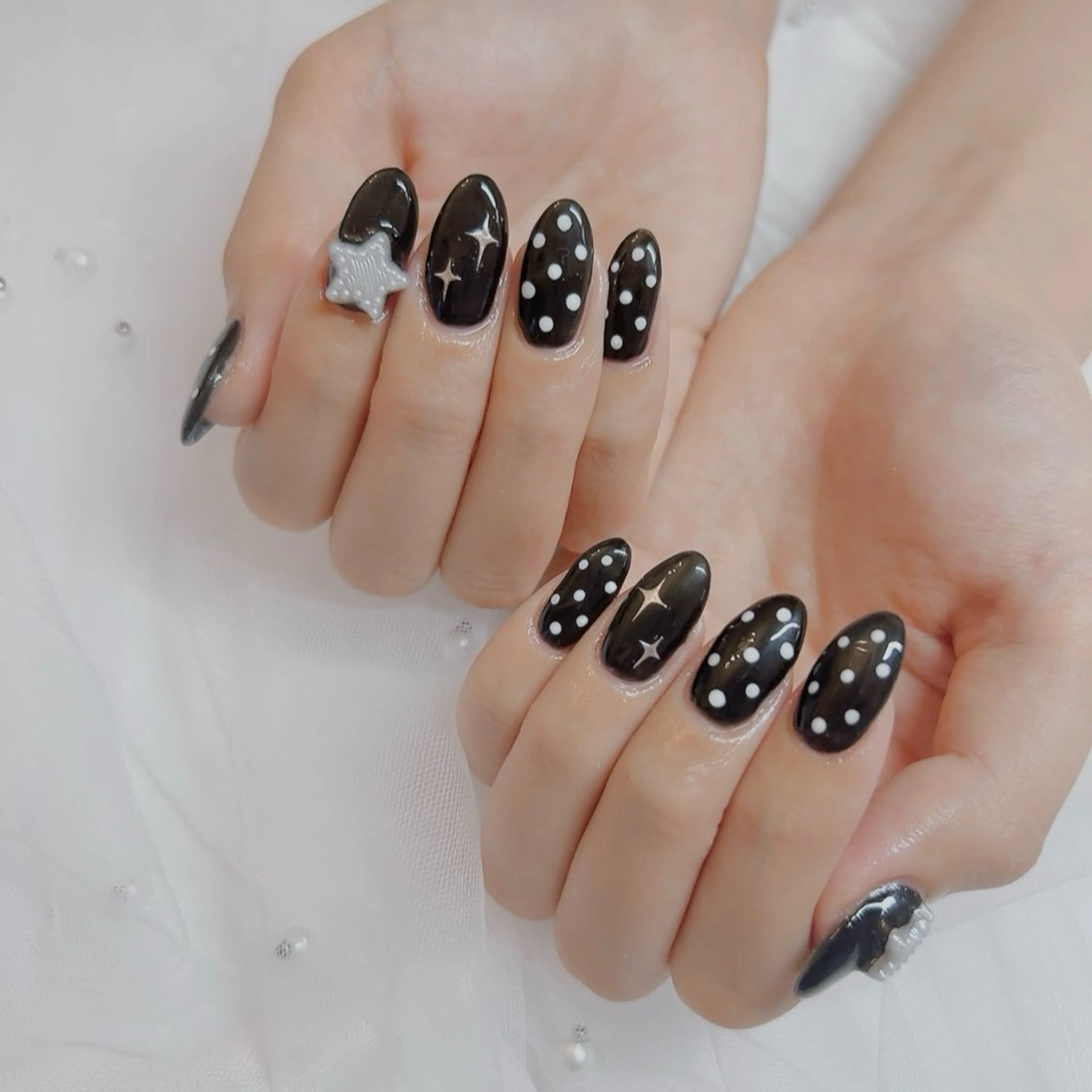 🎀持ち込み、オーダーデザイン🎀180分アート、パーツ込(画像などがある方は前日までにお送りください)の写真