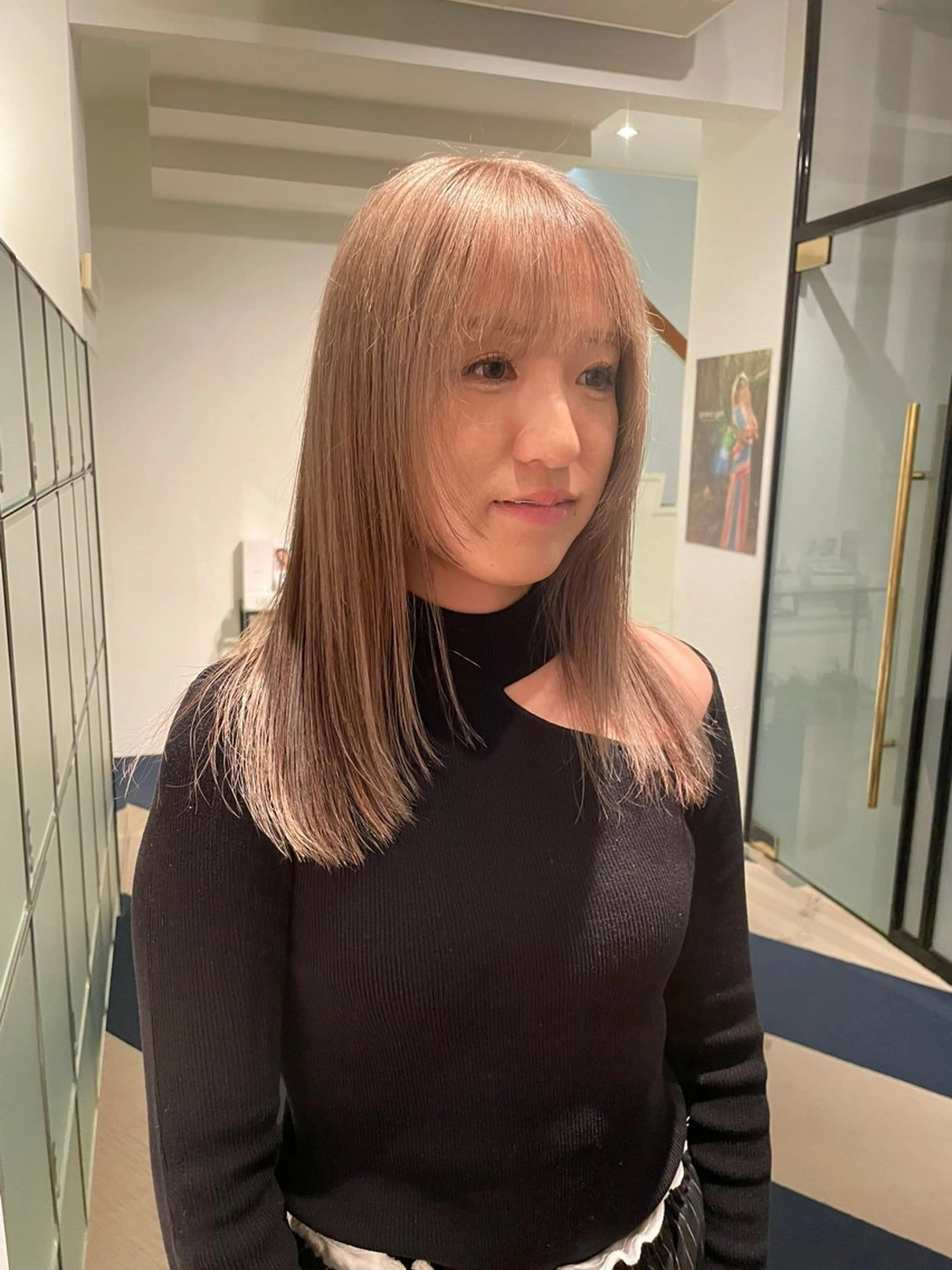 セミロング カラー La Pensee/ カスヤリクのヘアスタイル