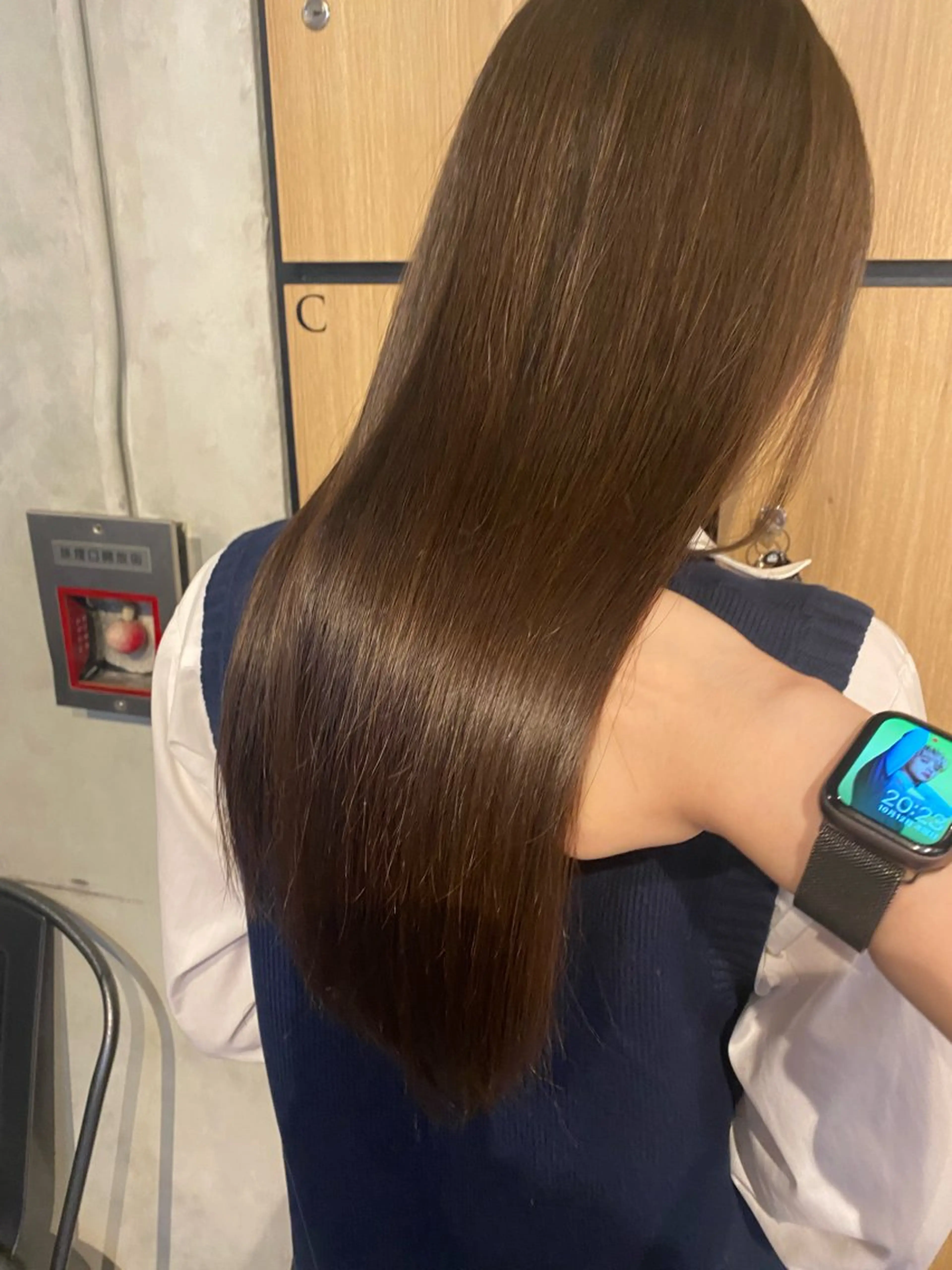 ロング 髪質改善 トリートメント カット ヘアカラー トリートメント Jewel  Box東梅田所属・髪質改善サロン 梅田/ヨナミネのヘアスタイル