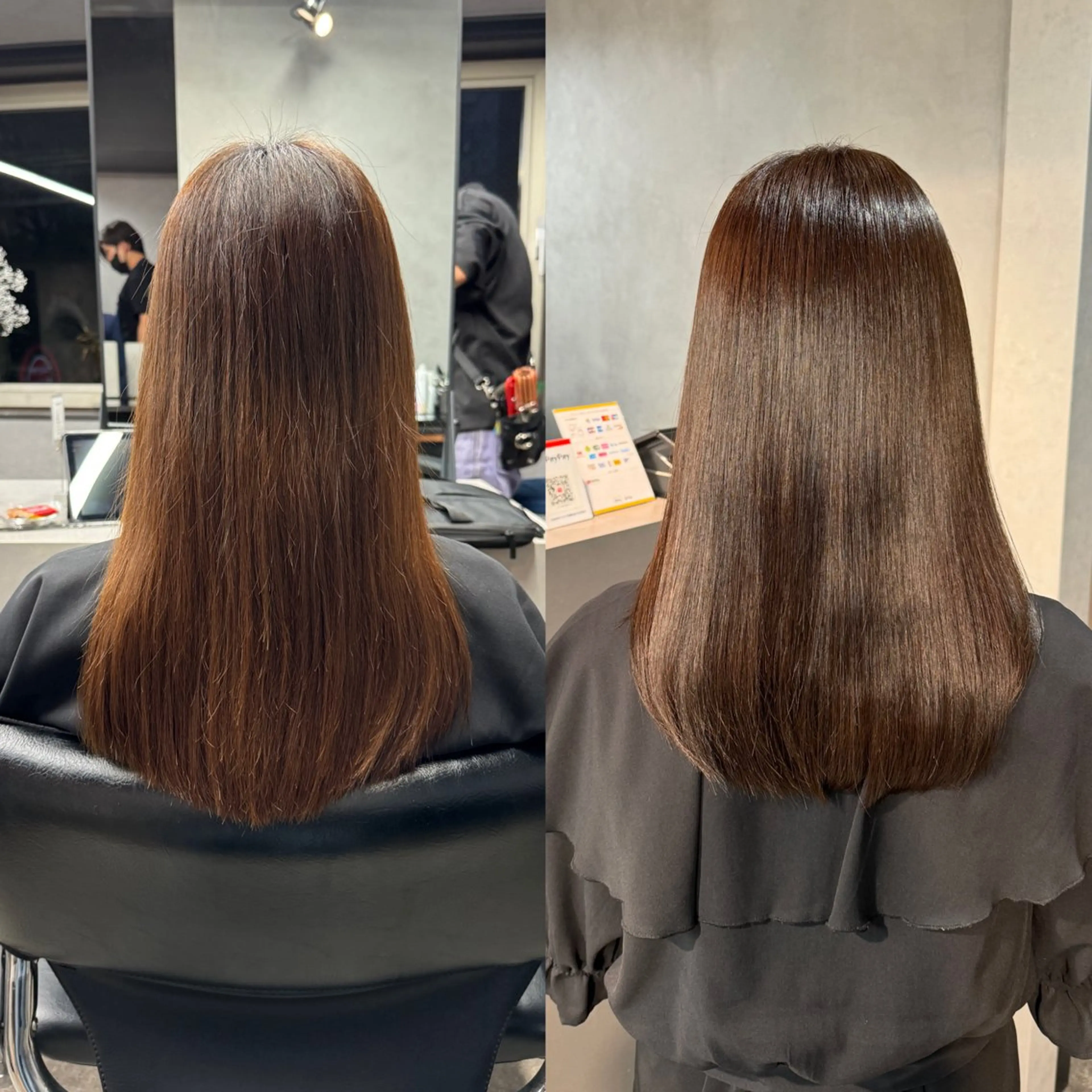 セミロング カット ヘアカラー トリートメント 髪質改善/艶髪 MINAMIのヘアスタイル