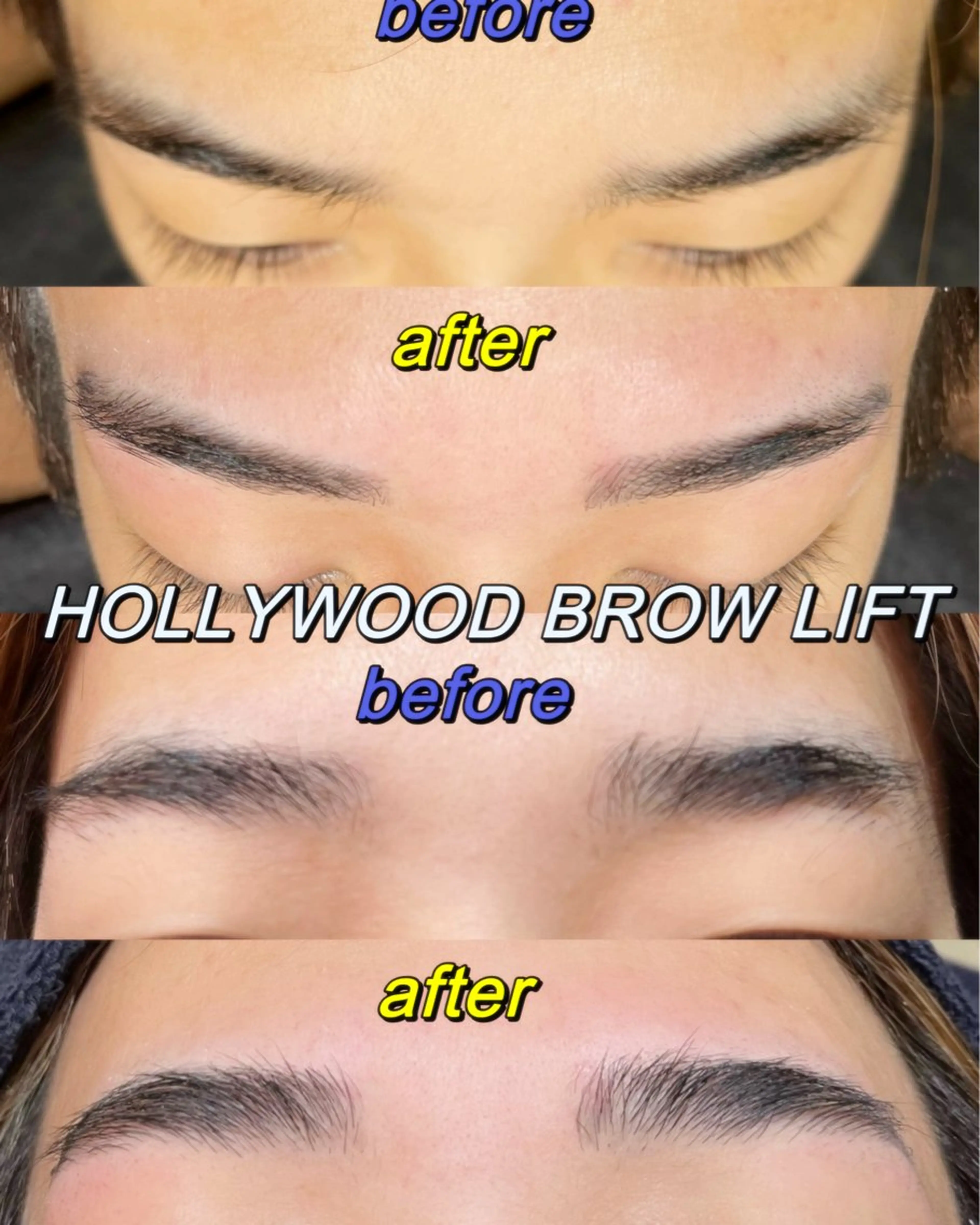 アイブロウ ハリウッドブロウリフト ワックス脱毛 その他(アイブロウ) 若松 絵美のマツエク・マツパデザイン