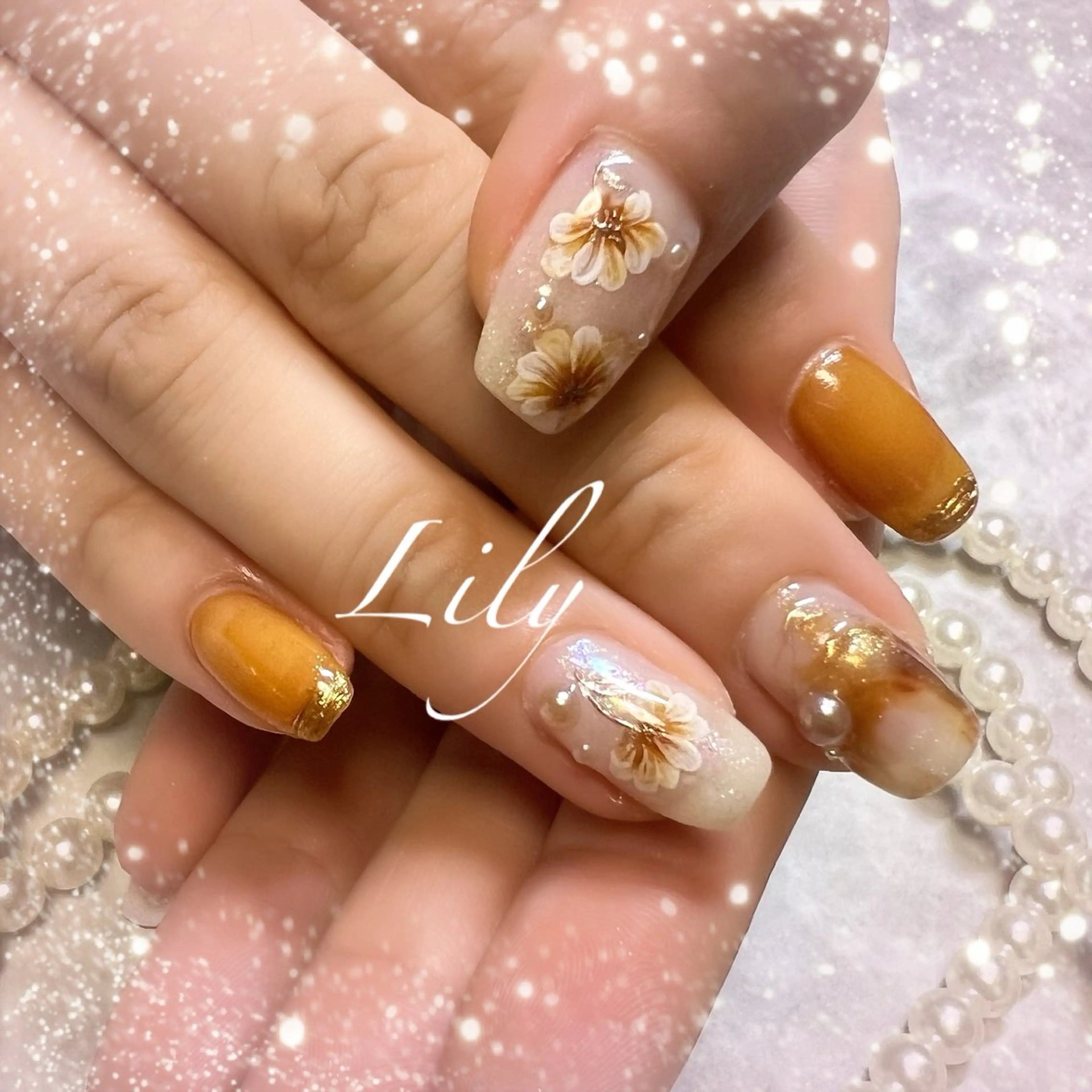 ネイル ハンドネイル Nailsalon Lilyのネイルデザイン