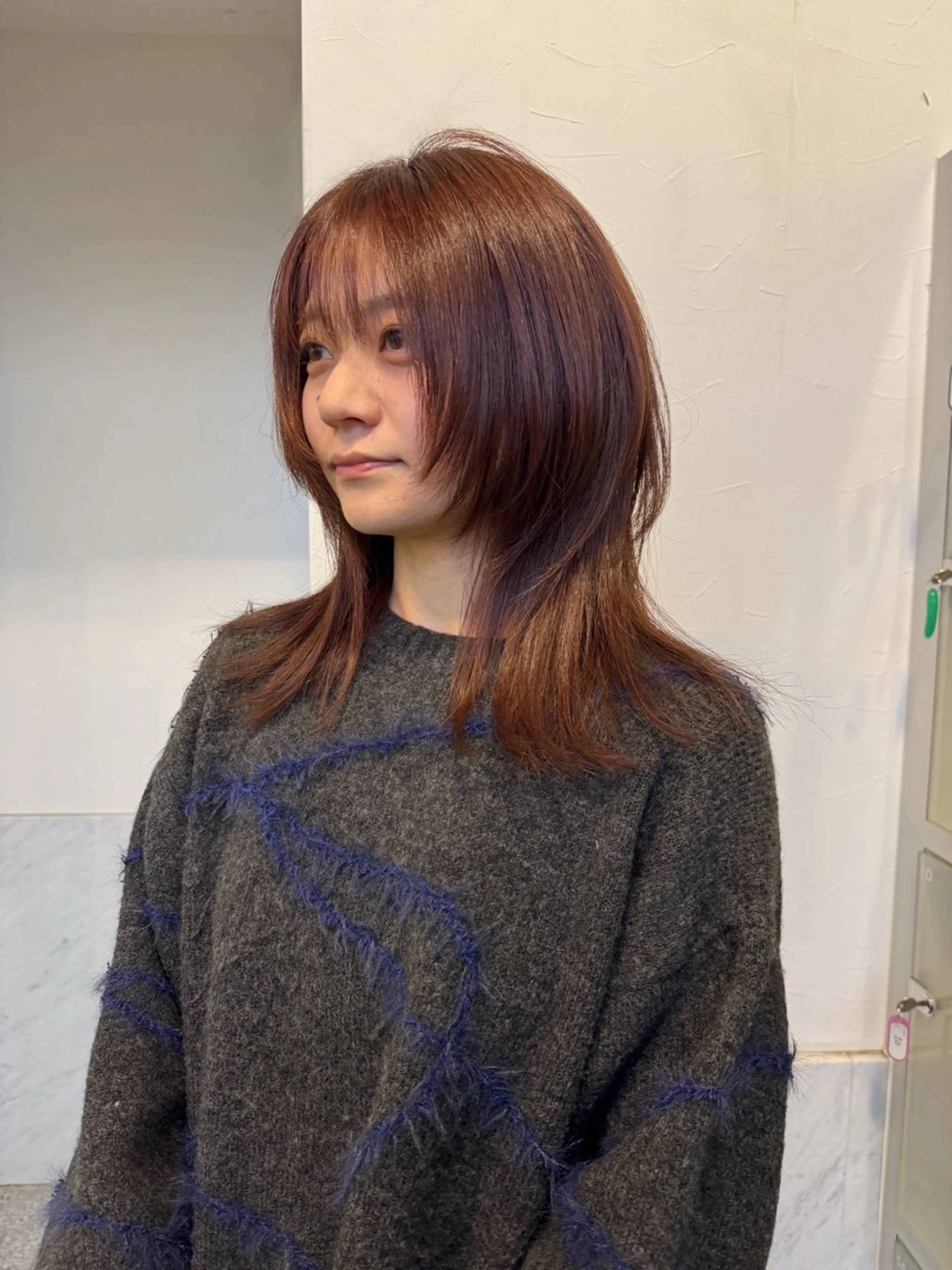 ロング カラー ブラウンカラー ラベンダーカラー ウルフカット カット ヘアカラー トリートメント 🫧ヒシダアキ /taboo🫧のヘアスタイル