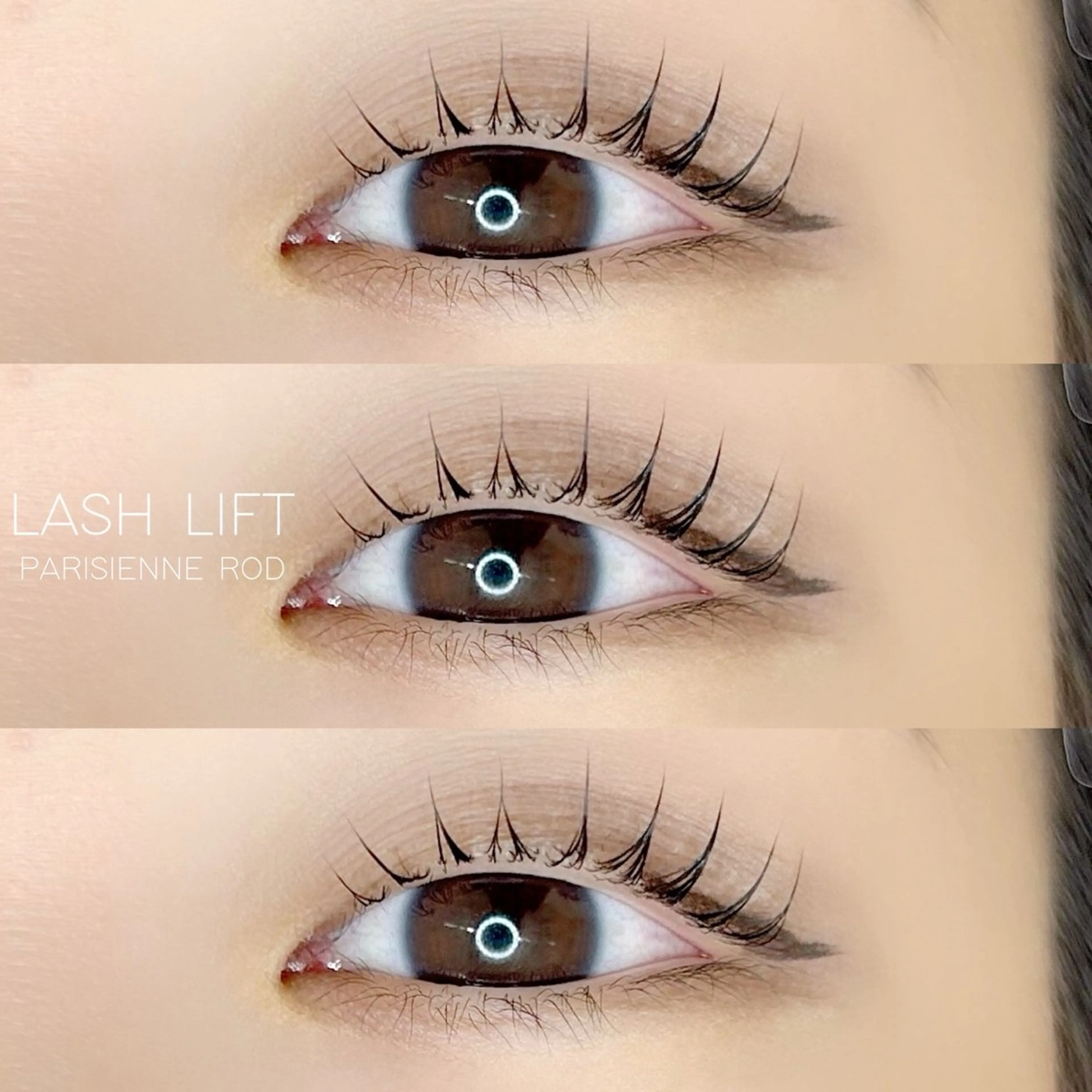 マツエク・マツパ パリジェンヌラッシュリフト Se aile所属・名原 翔のマツエク・マツパデザイン