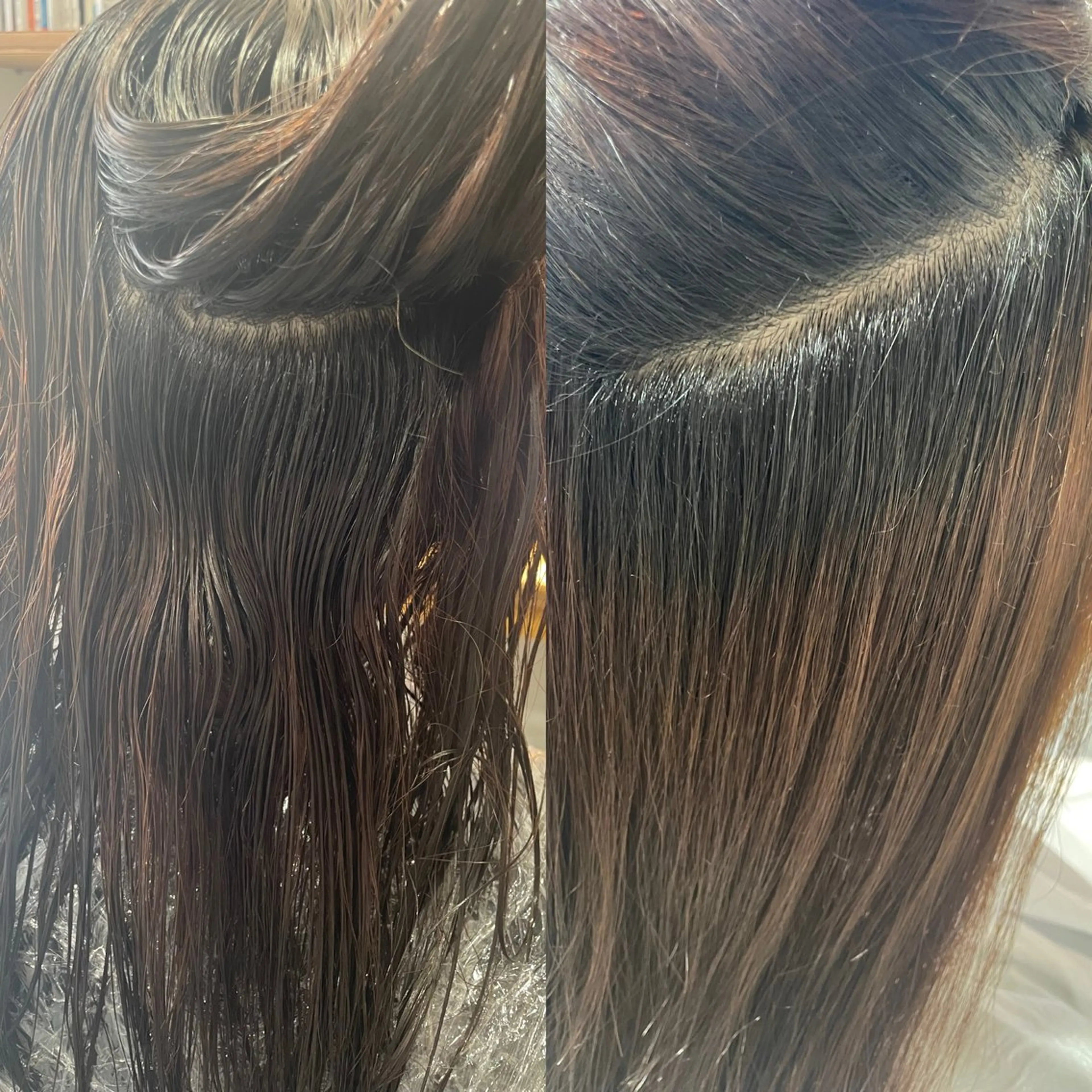 セミロング 髪質改善/縮毛/新宿 🫧SUZUKA🫧のヘアスタイル