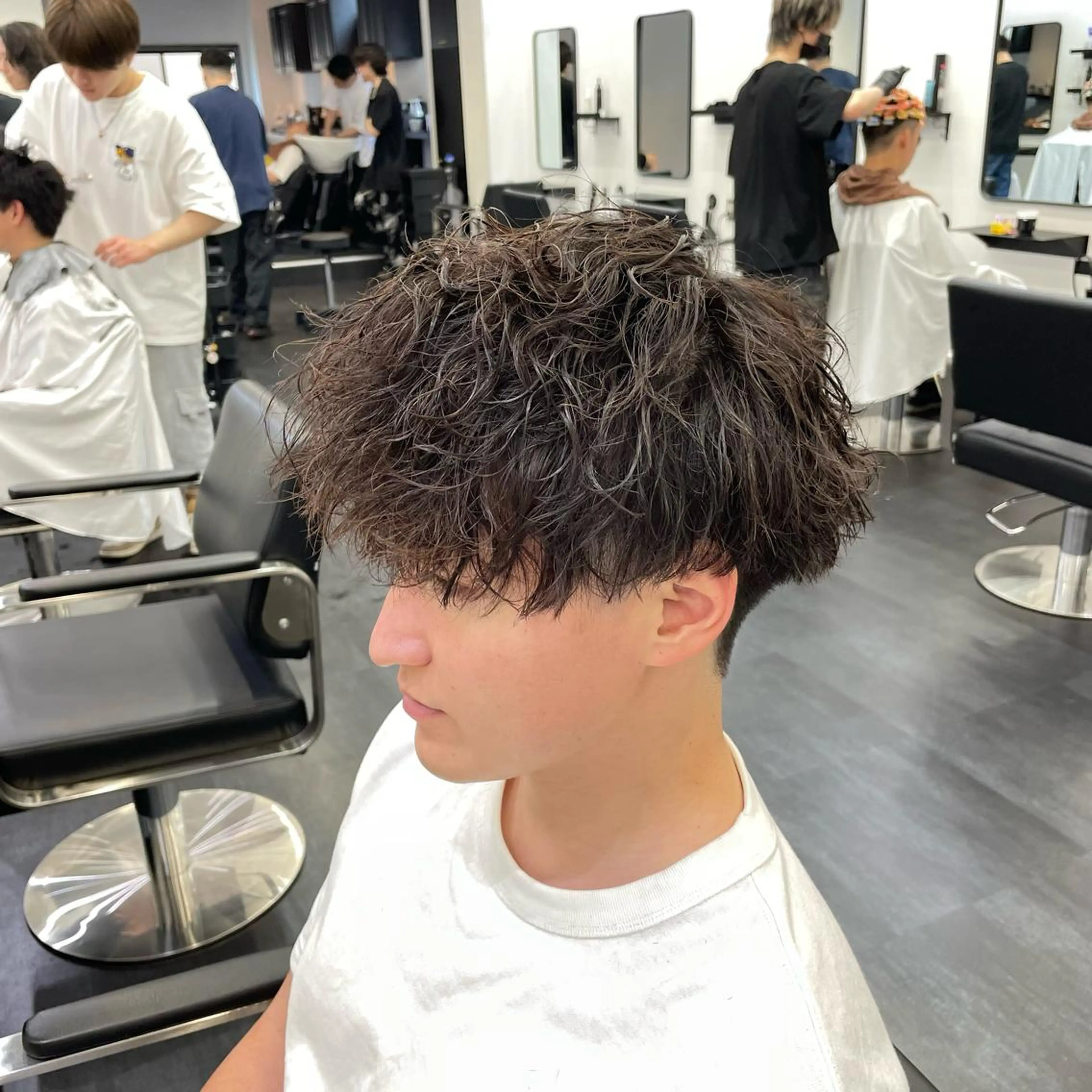 パーマ メンズ カット パーマ ✨メンズ特化✨鈴木 遼太のヘアスタイル