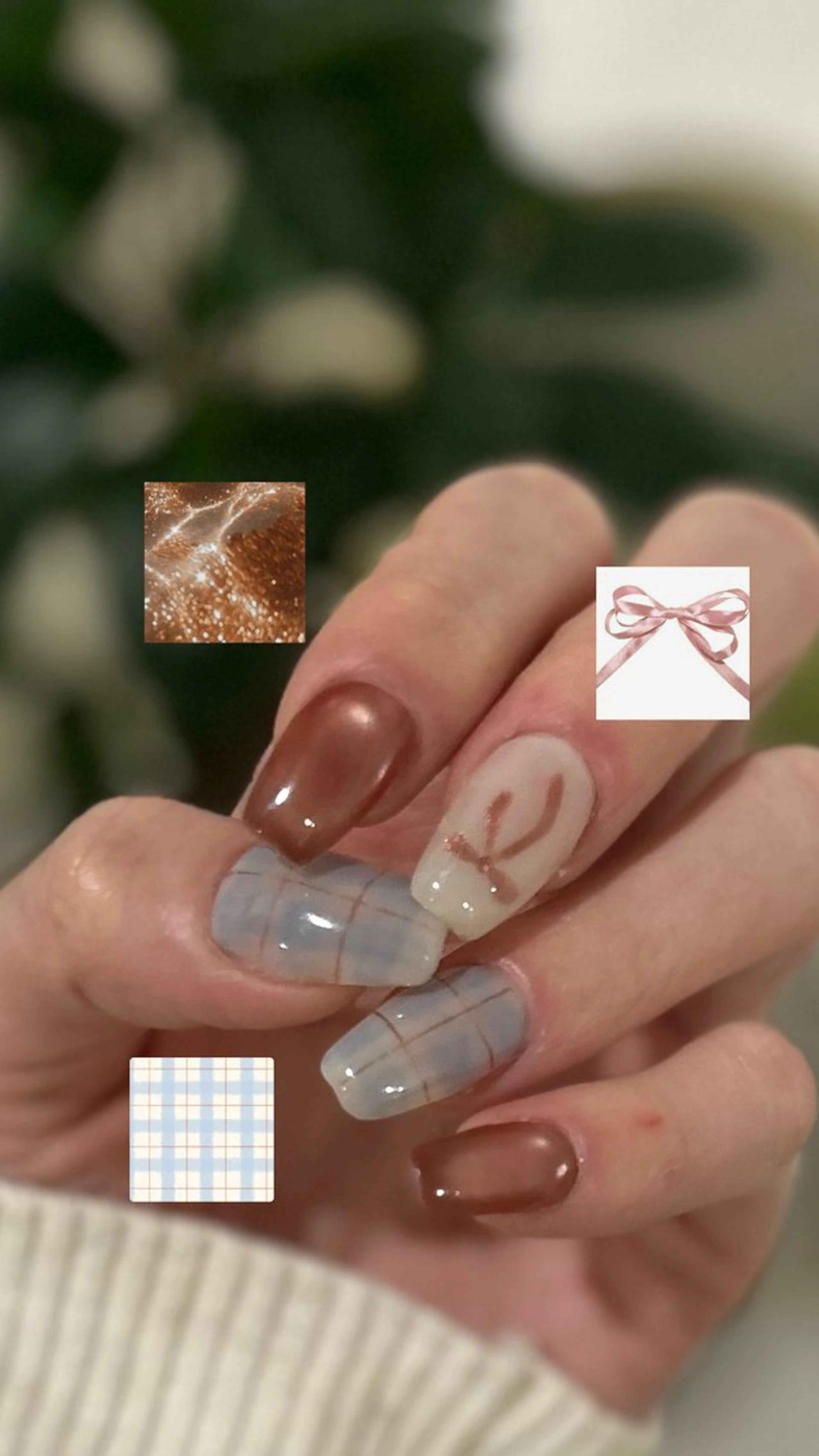 ネイル マグネットネイル ハンドネイル garage nail_yukaのネイルデザイン