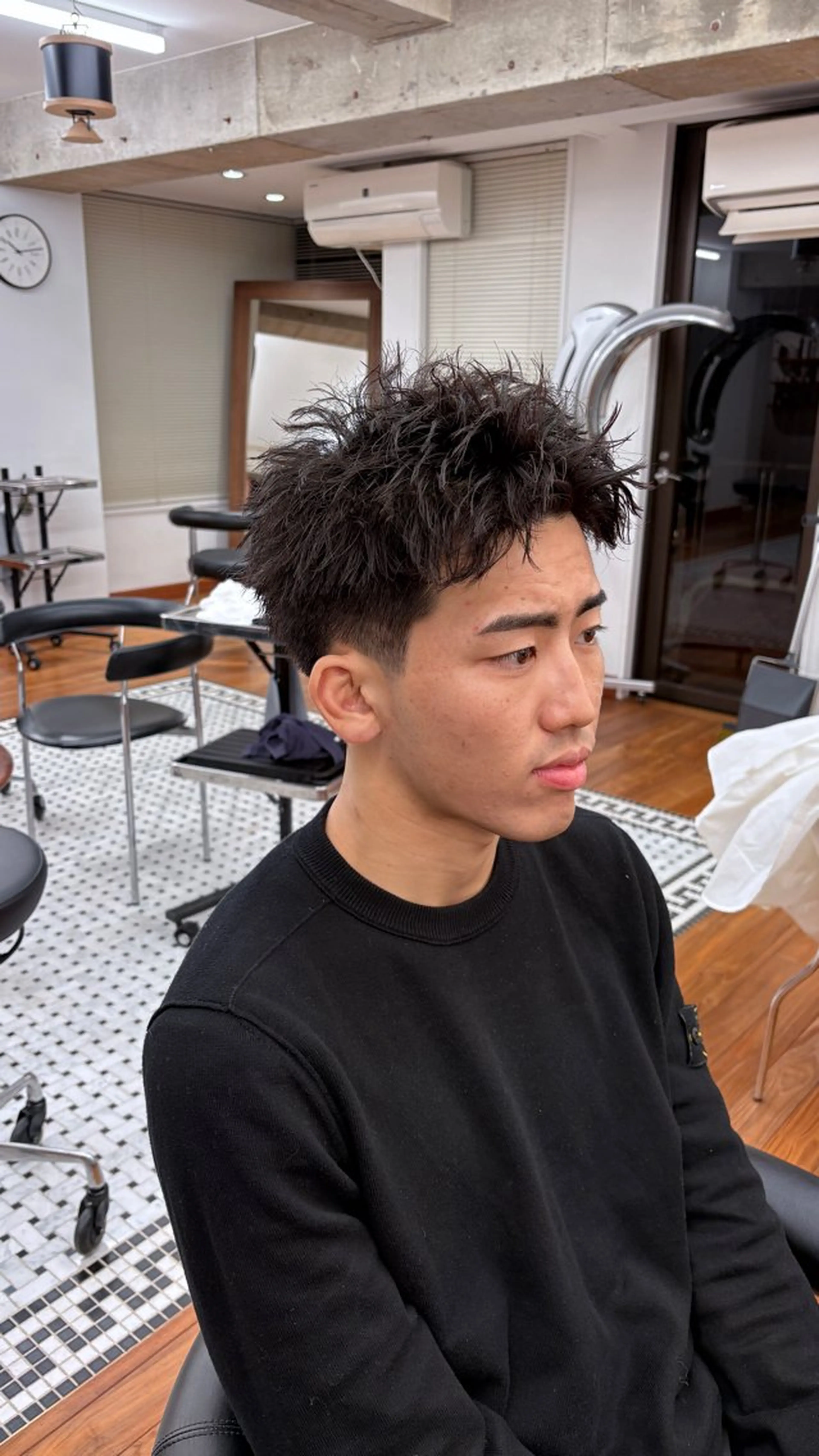 ショート メンズ メンズパーマ THE DAY TOKYO  men’s cut 表参道/青山所属・メンズ特化💇🏼 髙橋創のヘアスタイル