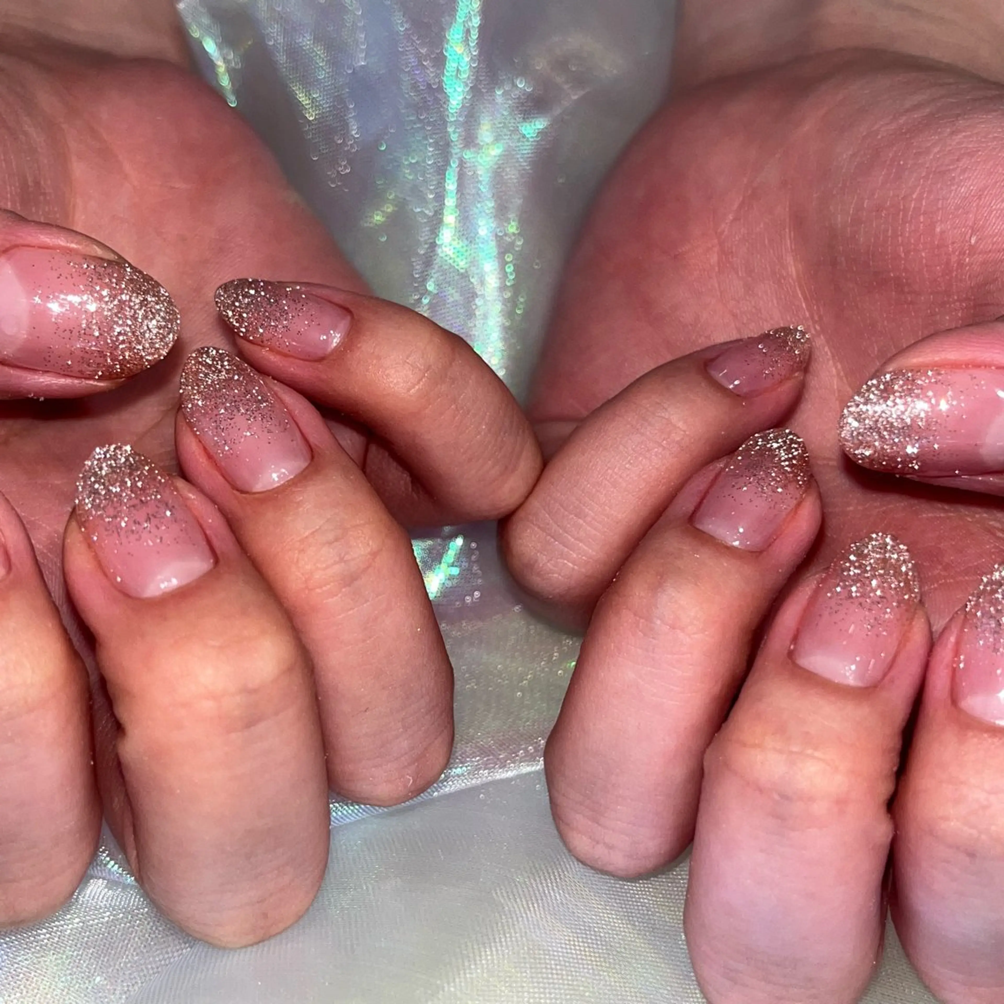 ネイル フラッシュネイル ピンク ハンドネイル 渡邊 あかりのネイルデザイン