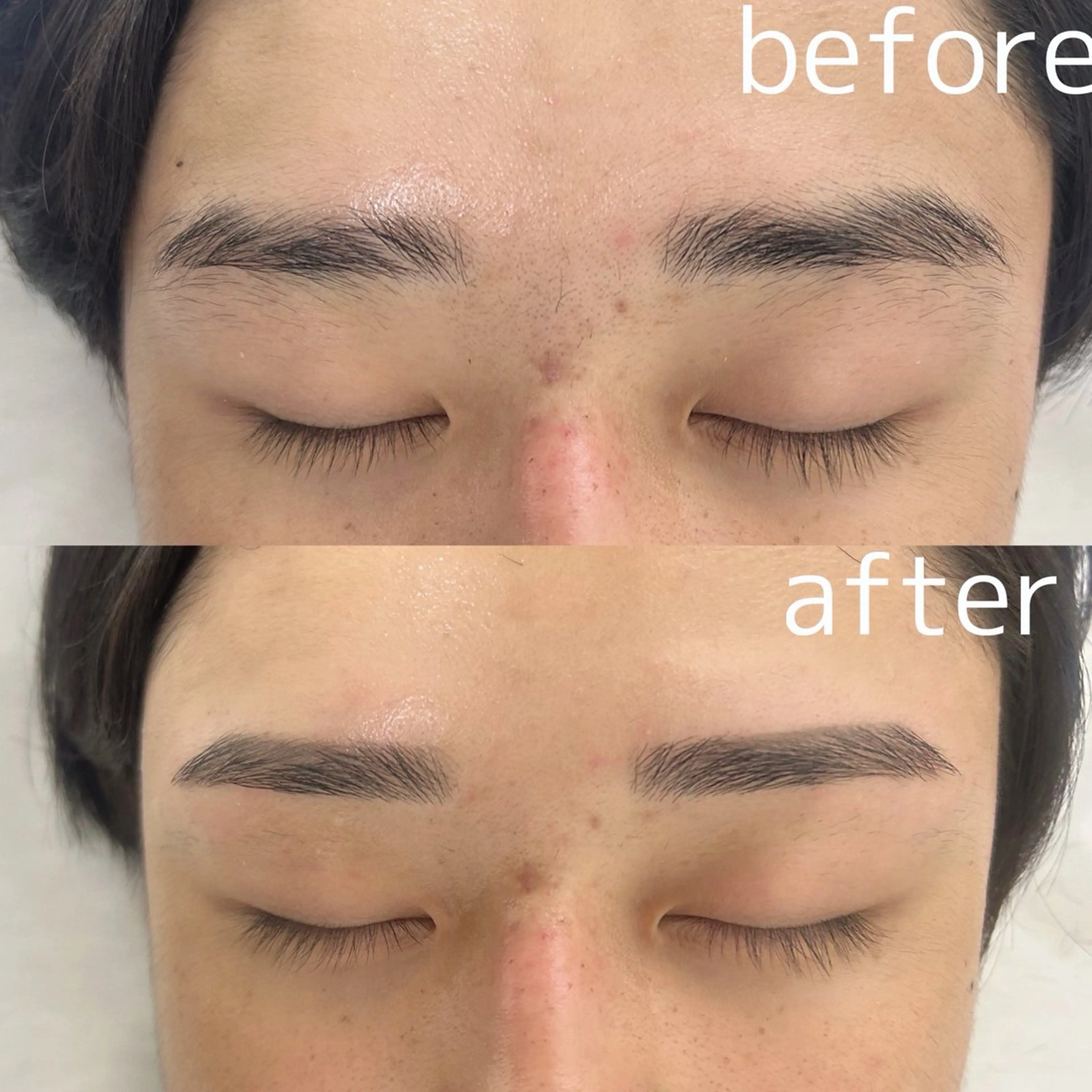 アイブロウ 眉毛ワックス脱毛 エサージュオム銀座 エスト店の眉毛・アイブロウイメージ