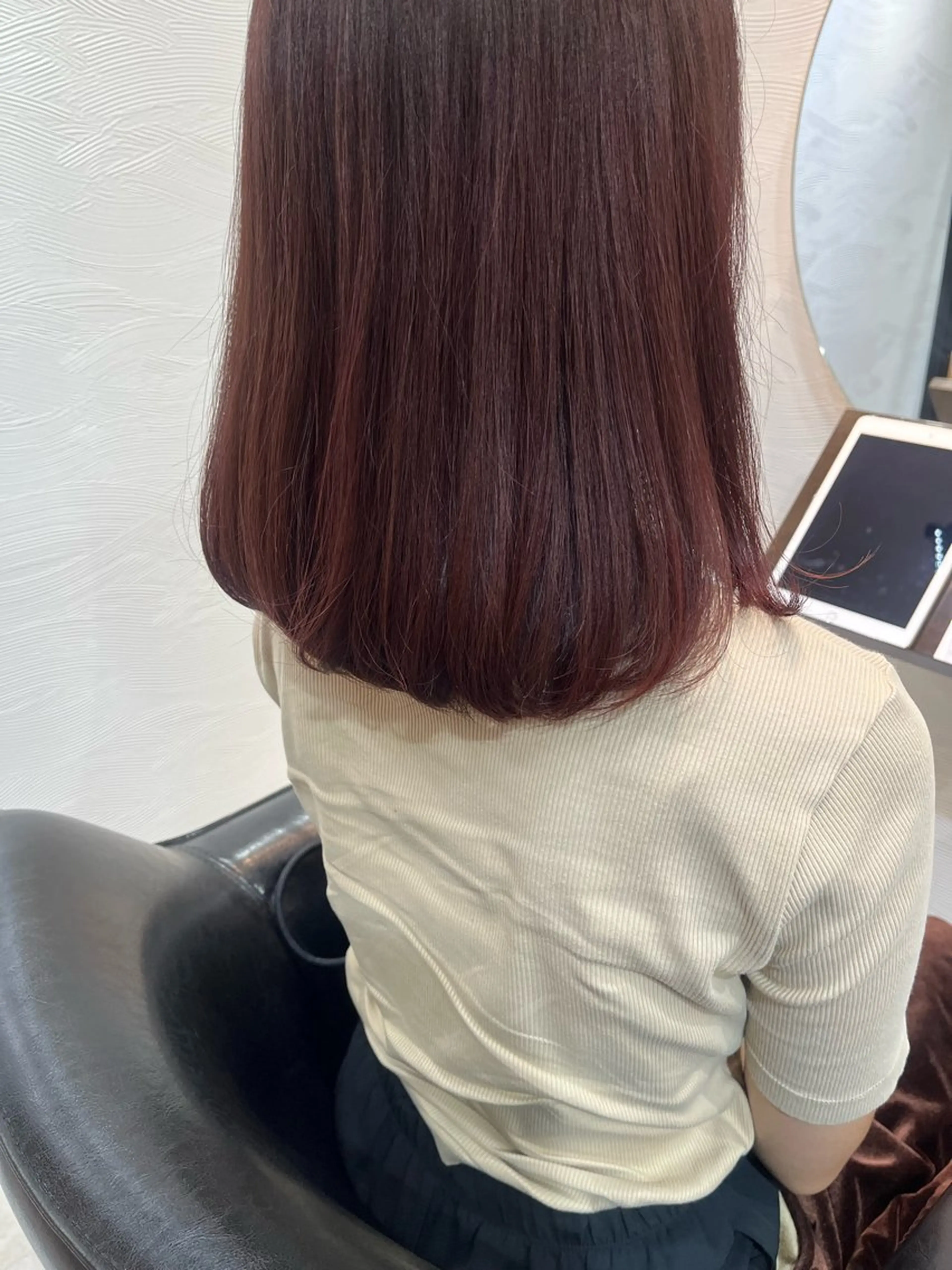 ロング カラー カット ヘアカラー トリートメント 【ニュアンスカラー・ 髪質改善】スズキカナのヘアスタイル