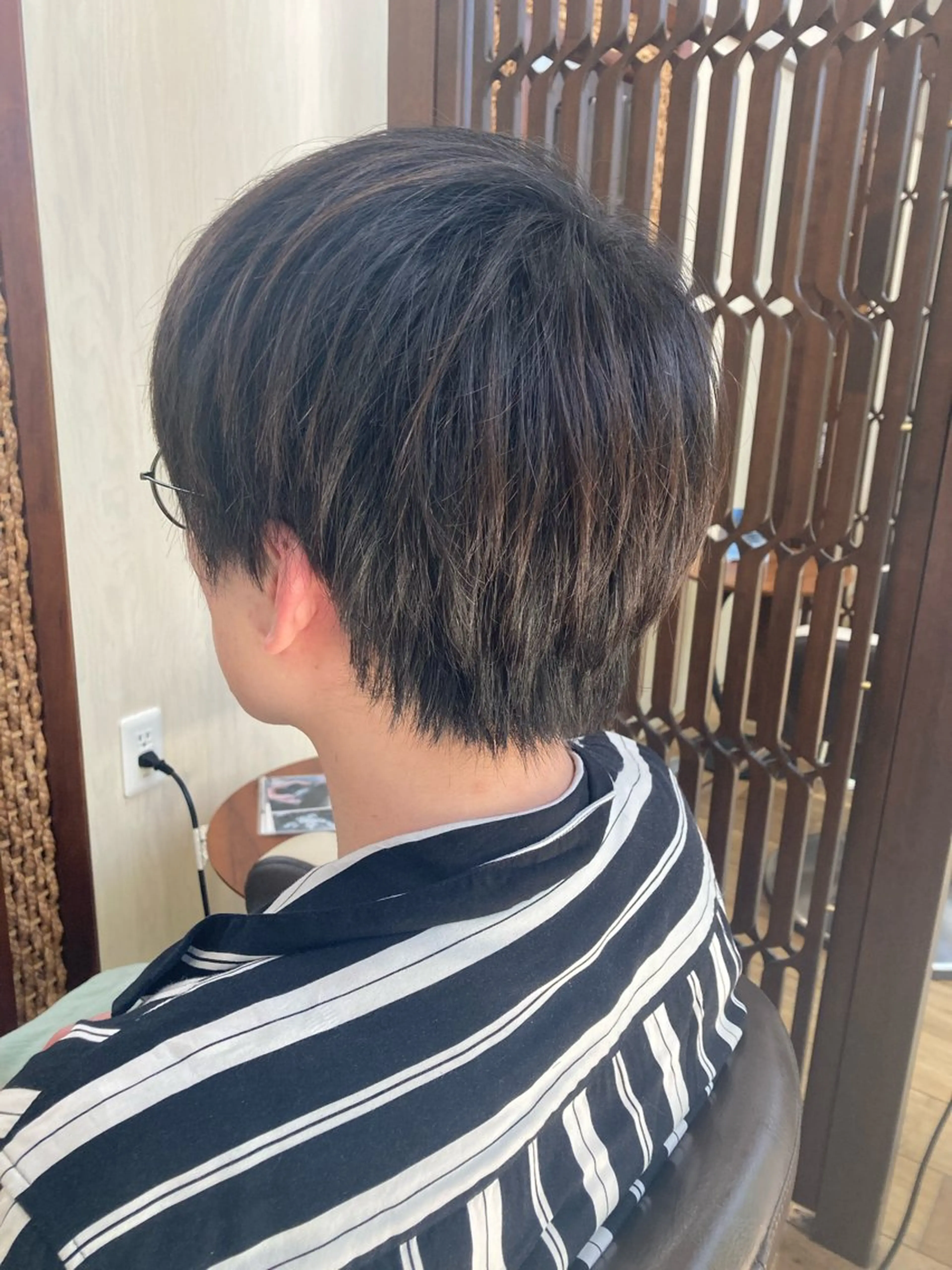 ショート カット 長谷川 朋樹のヘアスタイル