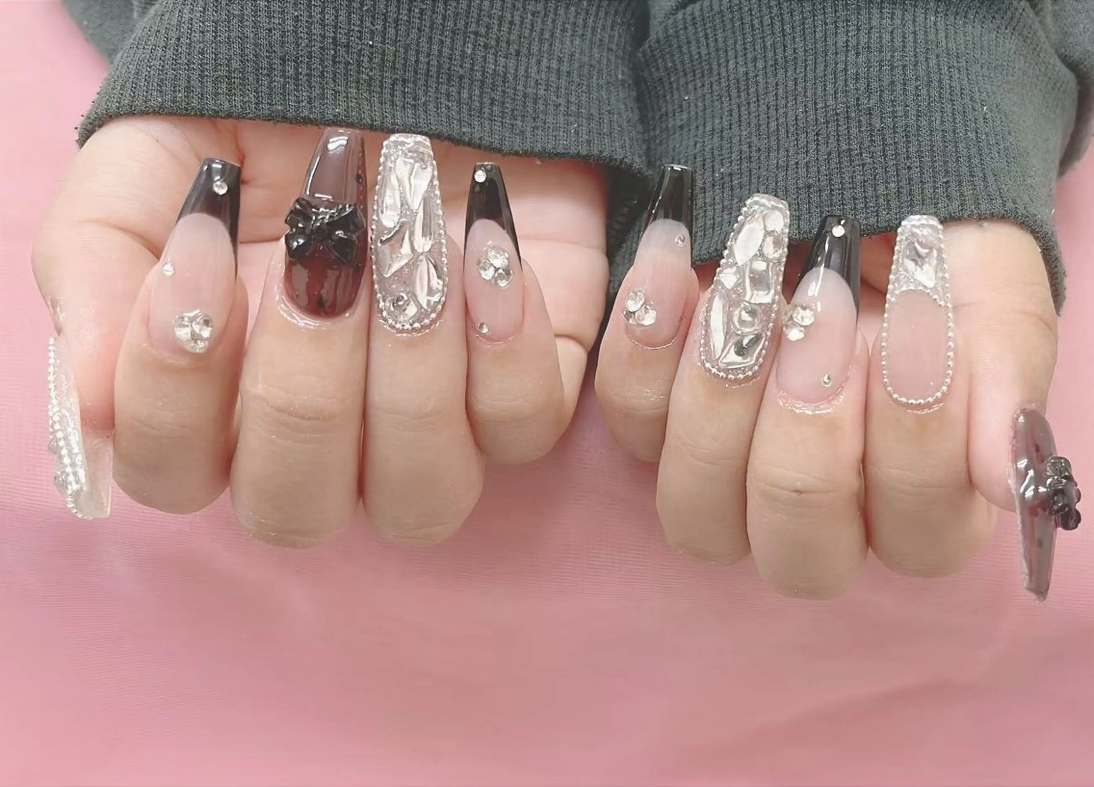 ネイル ハンドネイル ハンドケア 💜MIYA nail川崎店のネイルデザイン