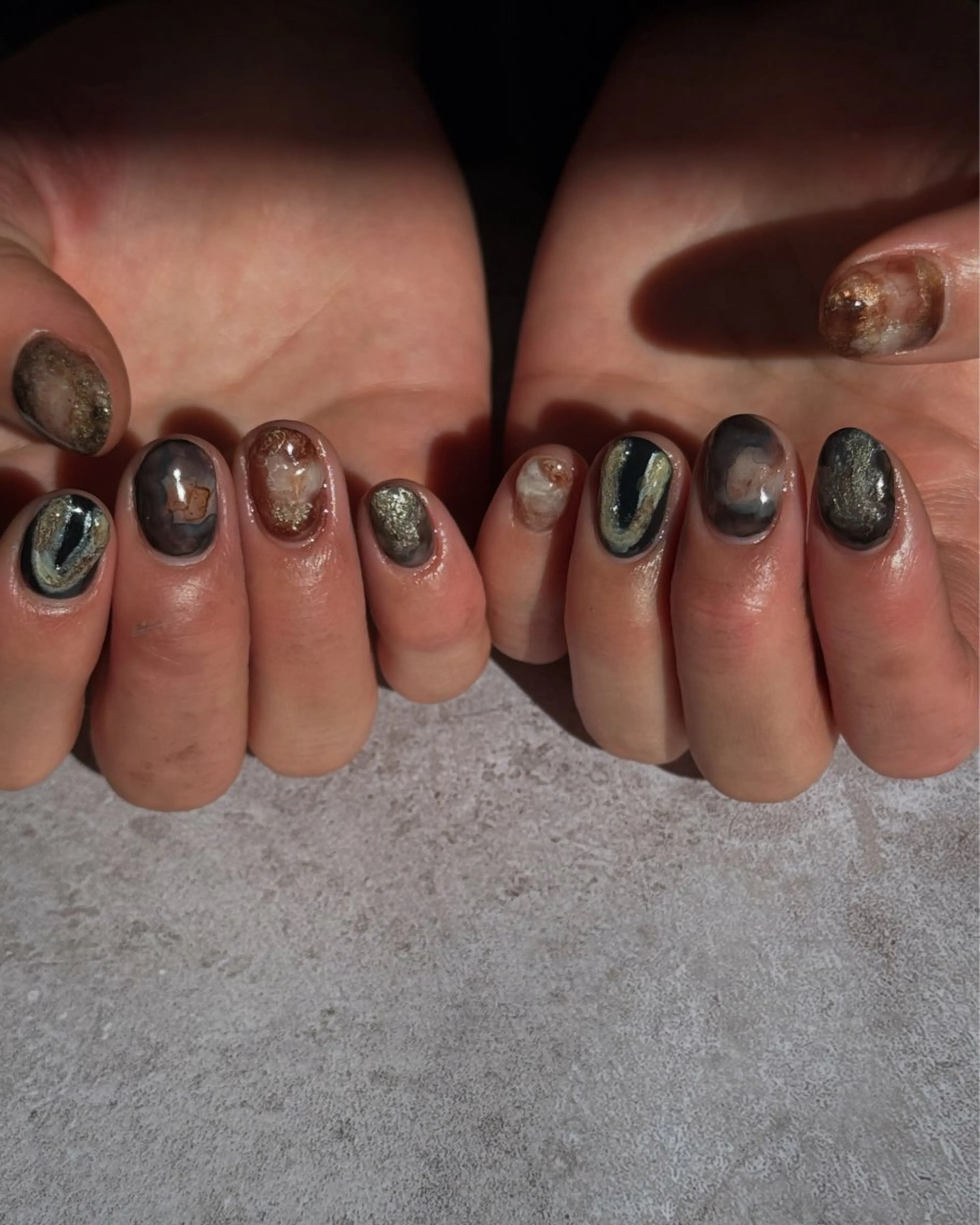 ネイル THREE FUN アトリエ　金井のネイルデザイン