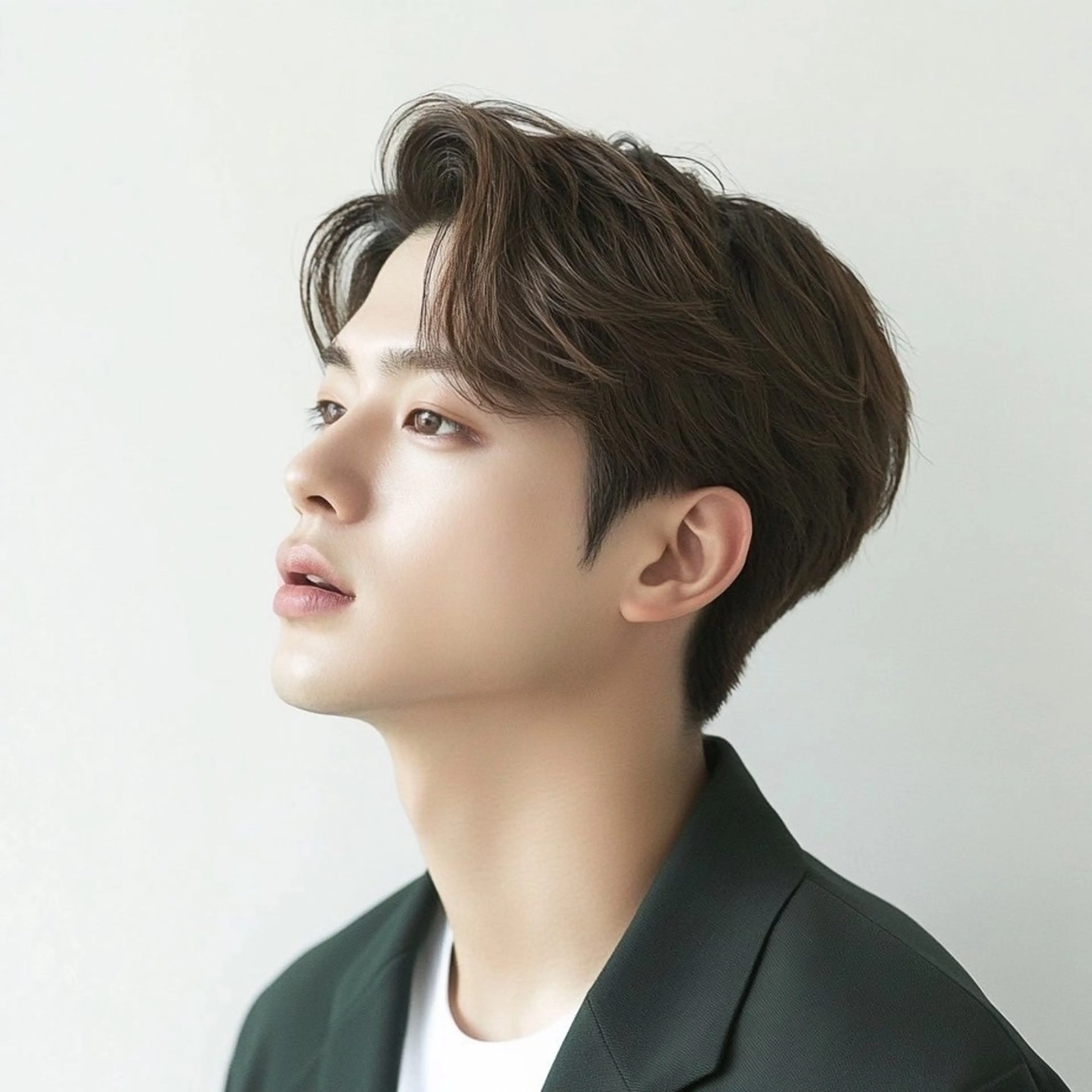 カラー メンズ 束感まつぱ🥑🤍 NATUKI🤍のマツエク・マツパデザイン