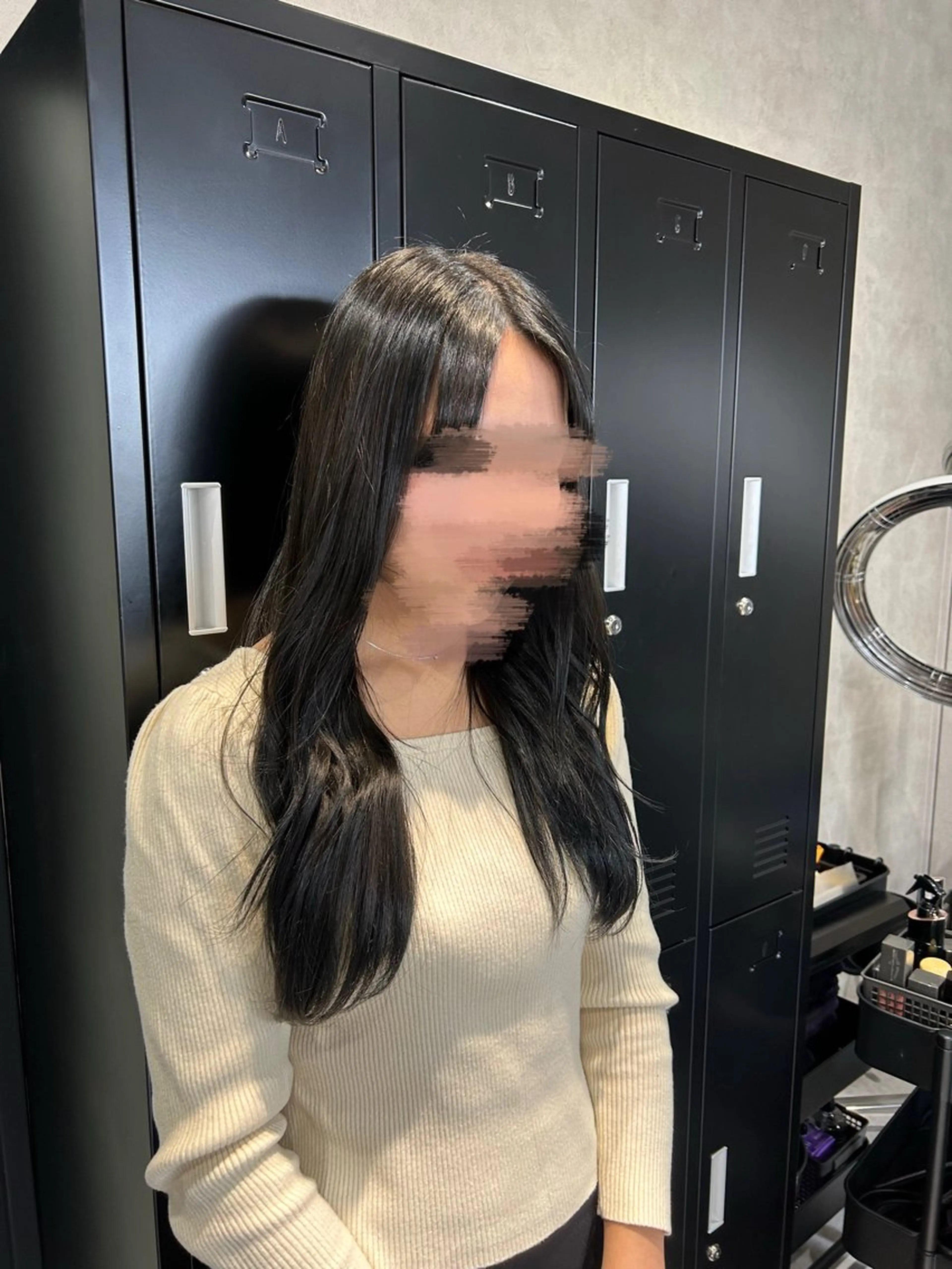 ロング カラー ヘアカラー トリートメント 《.Xian》リク /透明感カラー/艶髪のヘアスタイル