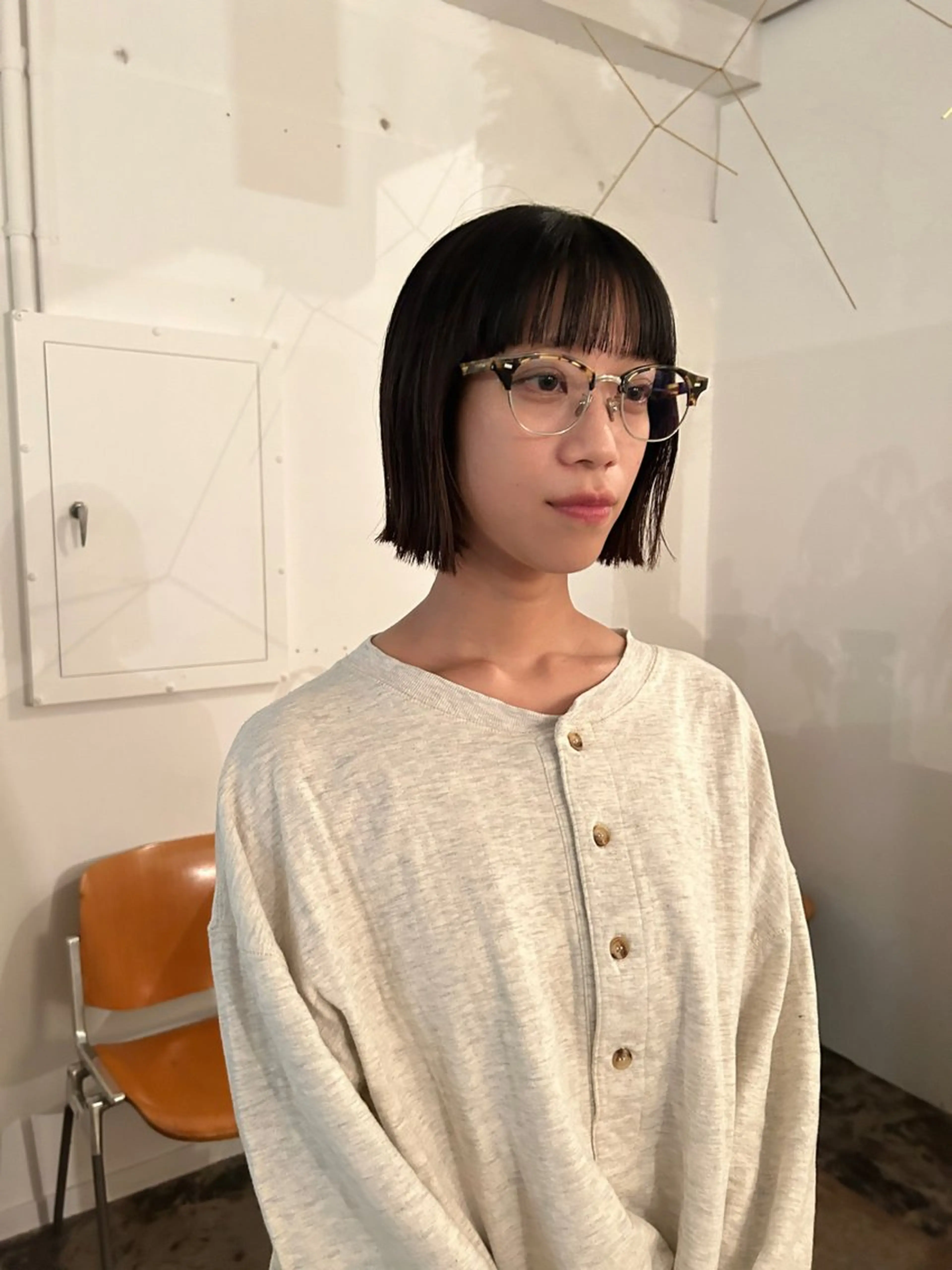 ミディアム 原 瑞希のヘアスタイル