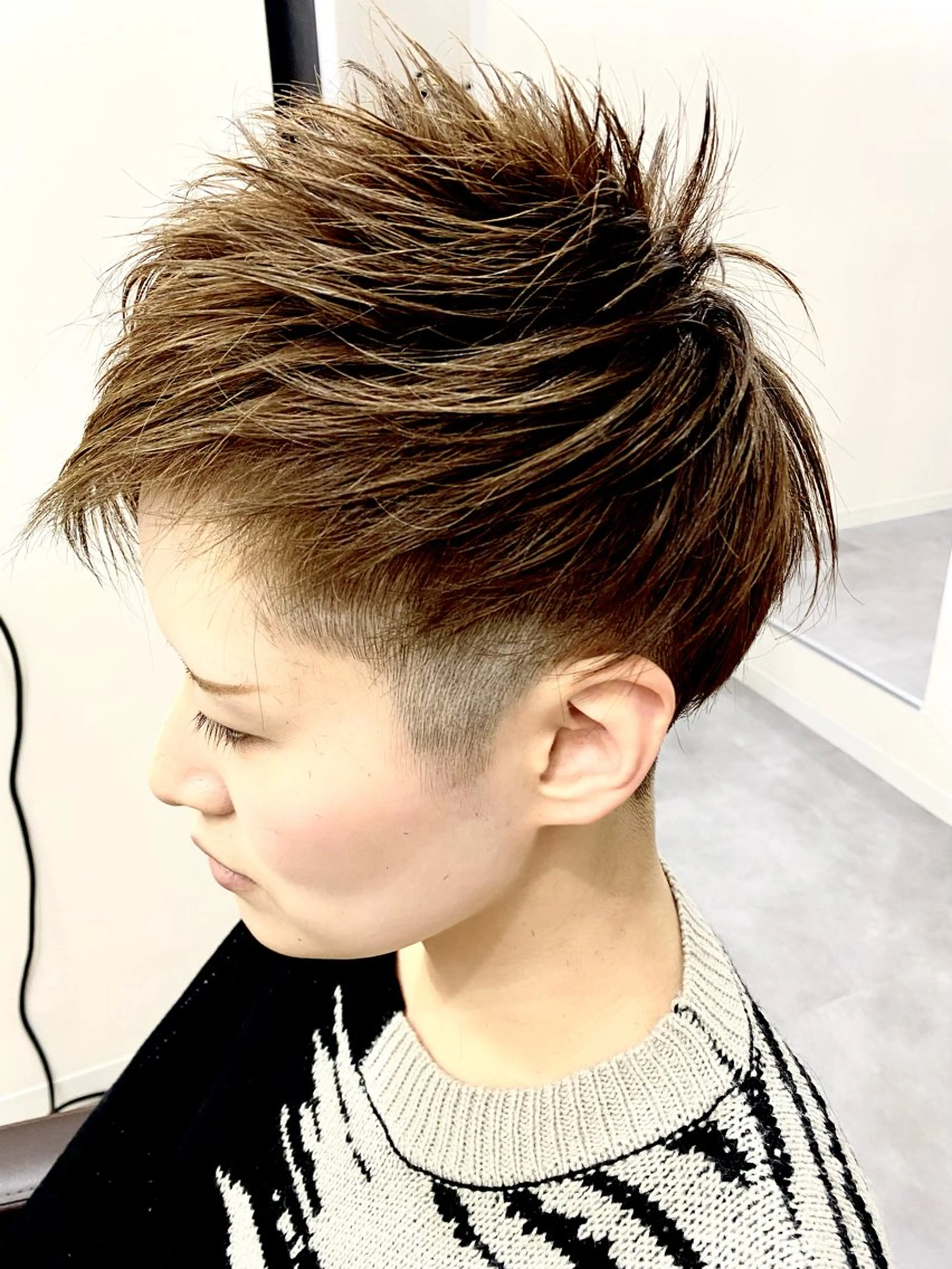 ショート attraitANNEX所属・🌿attrait ANNEX個室サロンのヘアスタイル