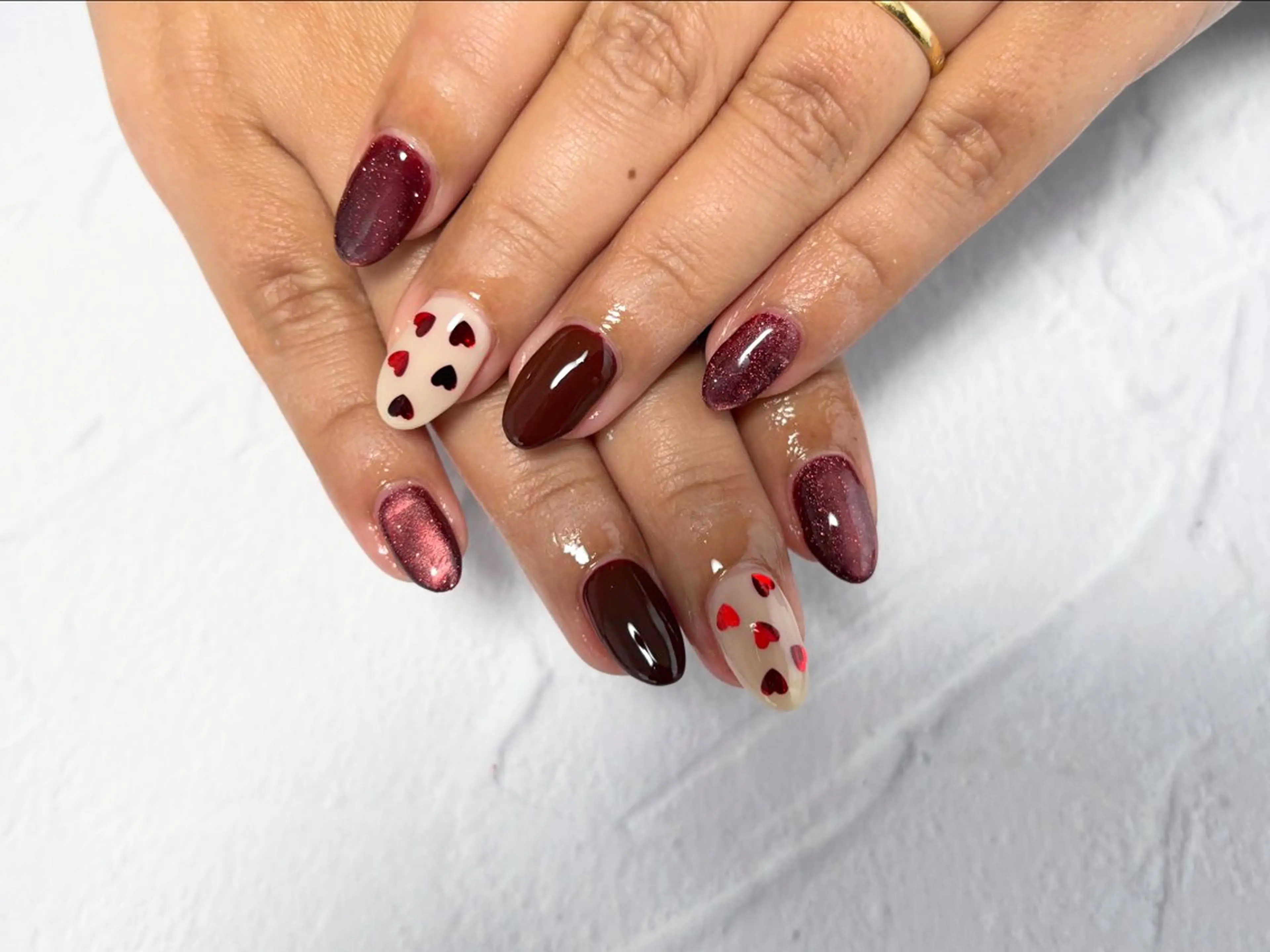 ネイル 愛川町 あんすりうむのネイルデザイン