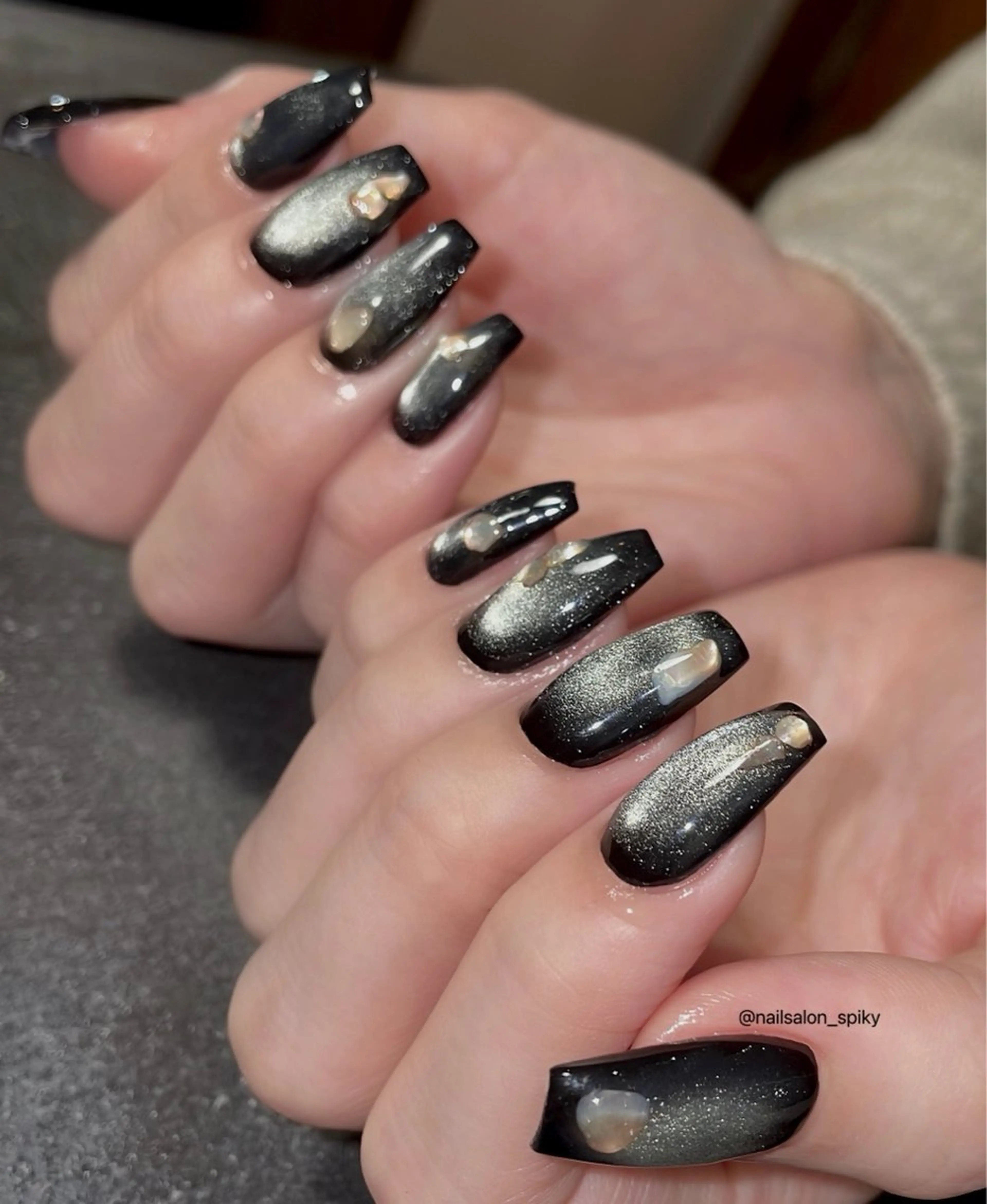 ネイル Spiky とうげ ふうかのネイルデザイン